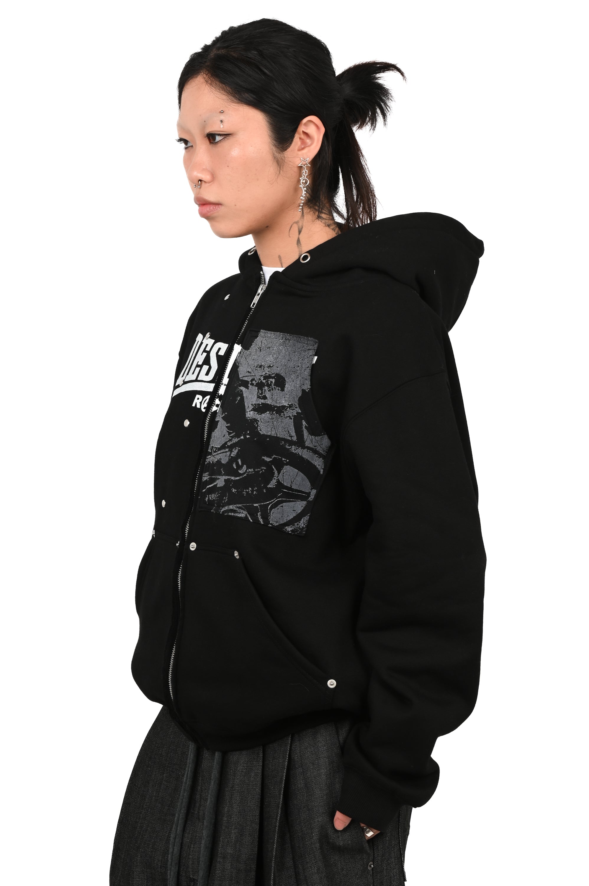 ASAU - Destroy Racism (Swallow Your Pride) Hoodie - Black