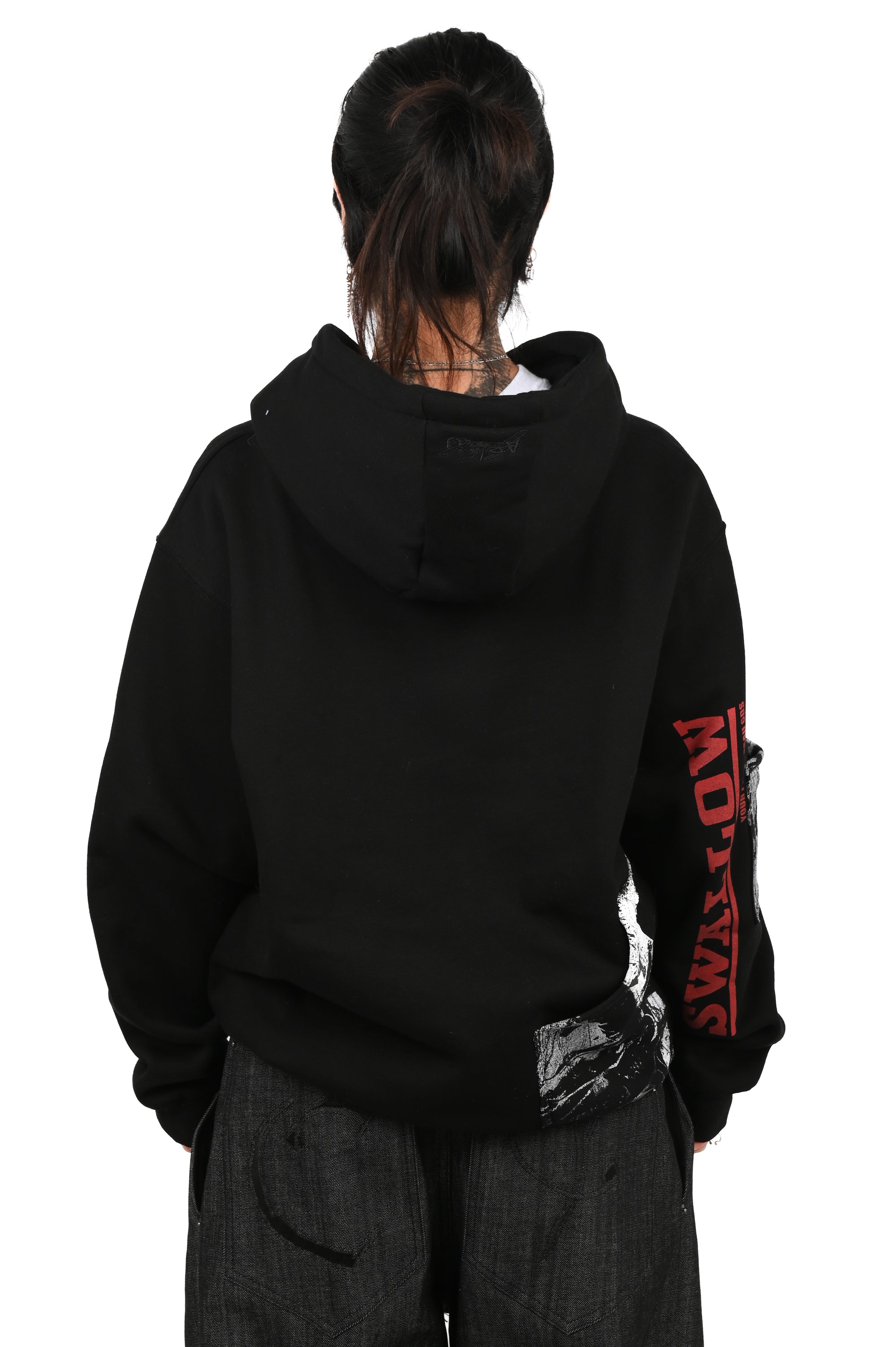 ASAU - Destroy Racism (Swallow Your Pride) Hoodie - Black