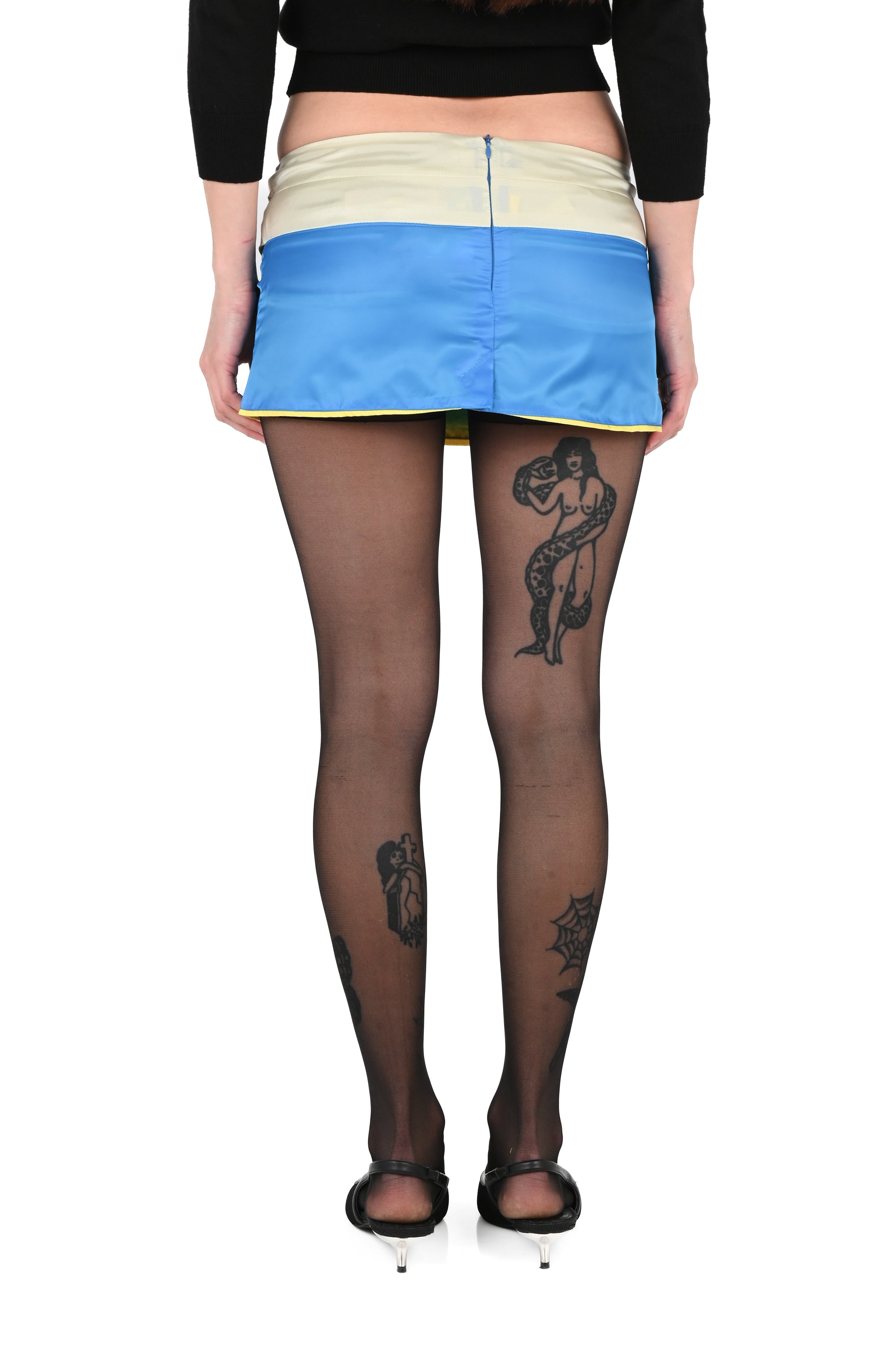 Ben Doctor - Krysta Mini Skirt - Blue