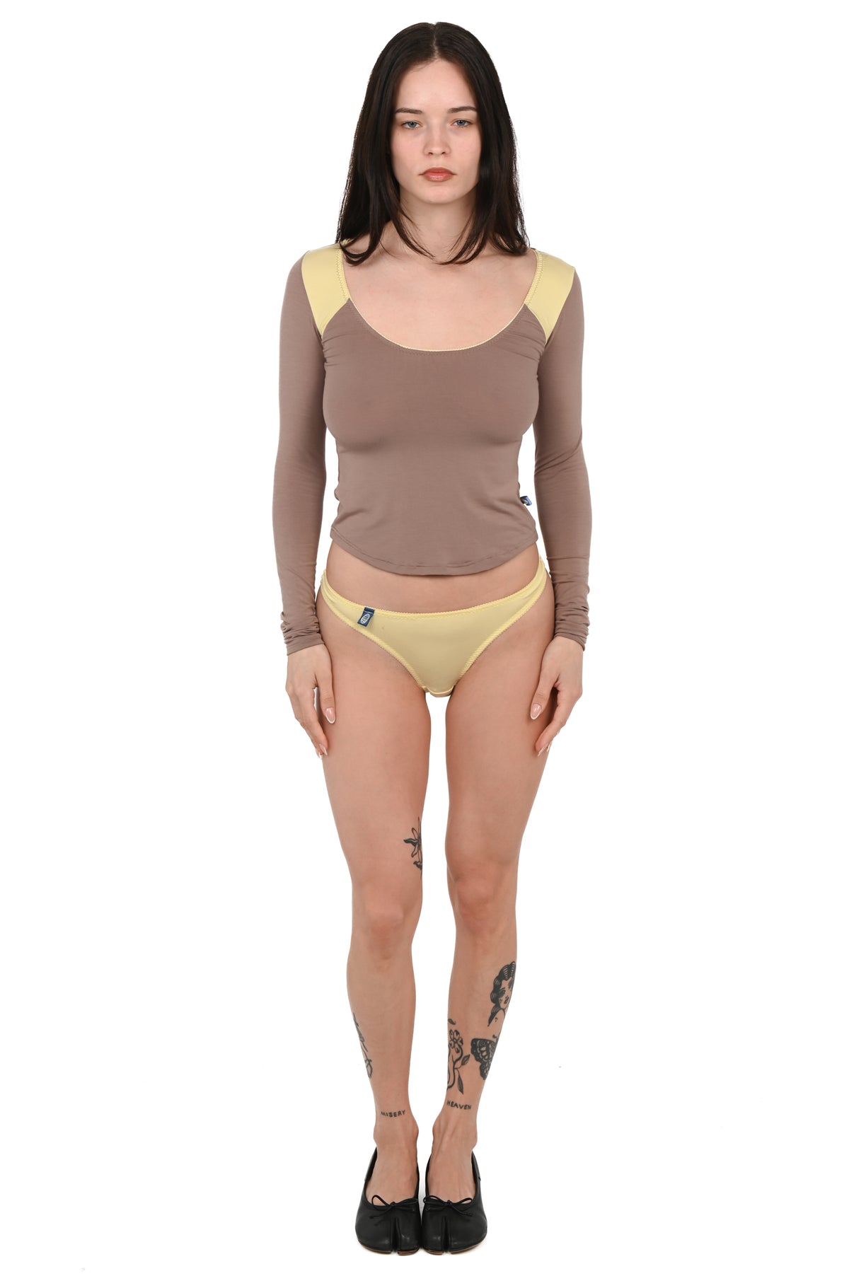 Bizarre - Brown Panel Longsleeve