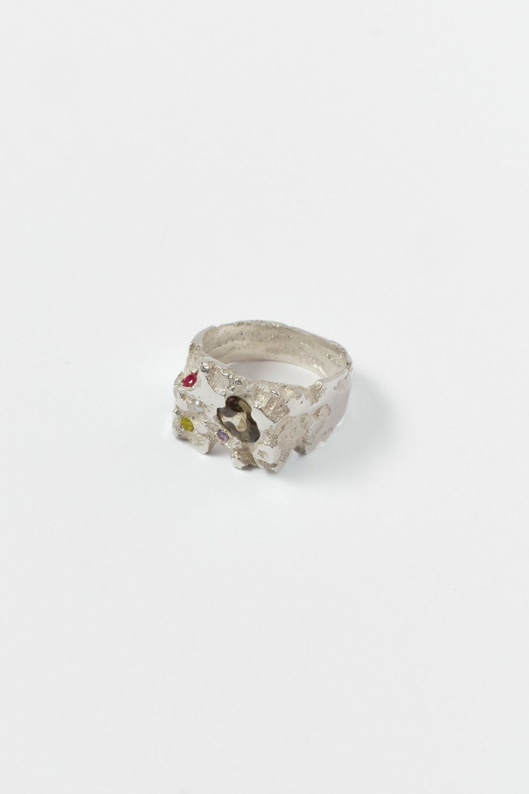 Brent Ruby - 1/1 Signet with Mixed Stones