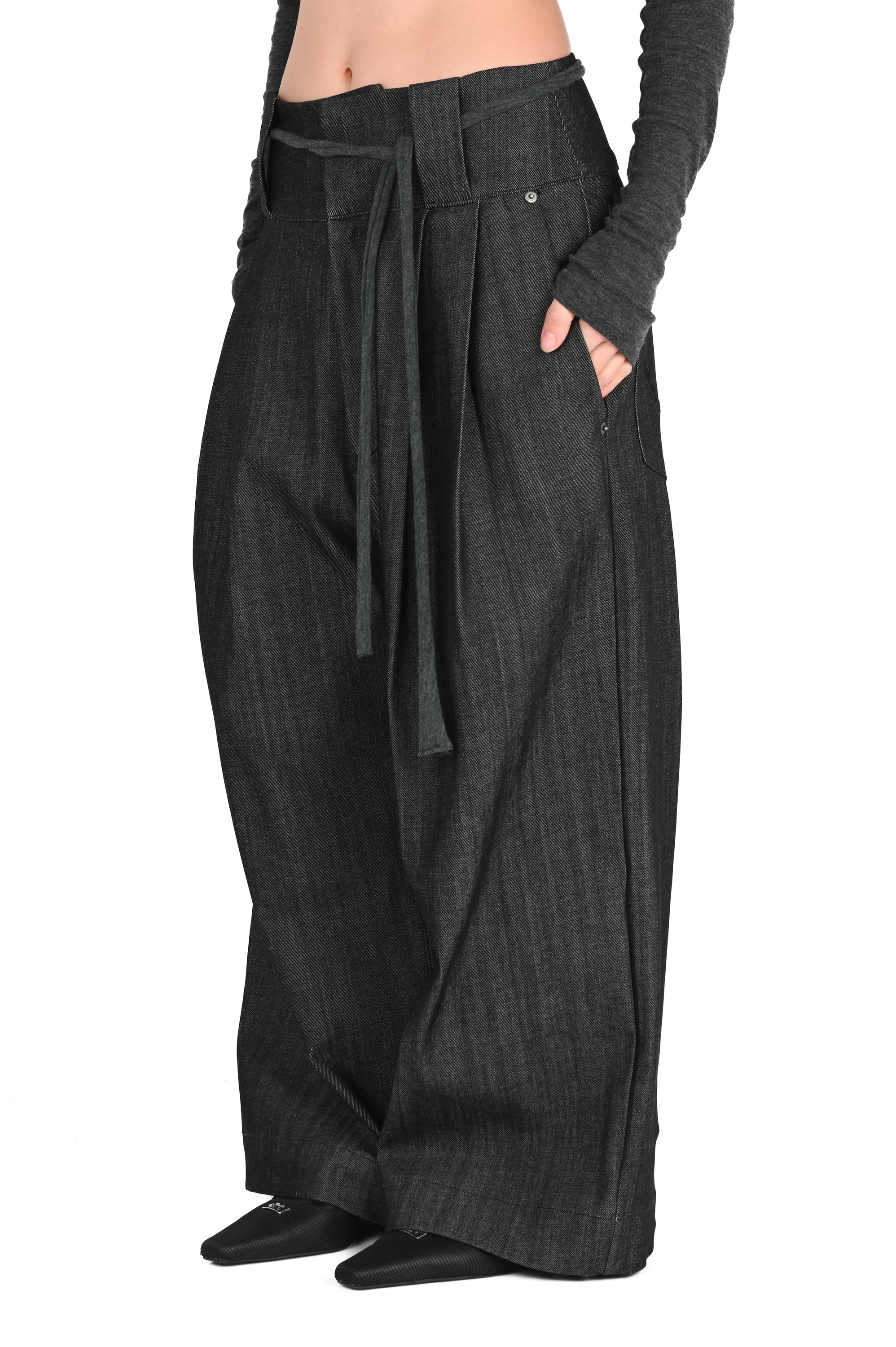 Club Venus - 1987 Jean - Black Raw Denim