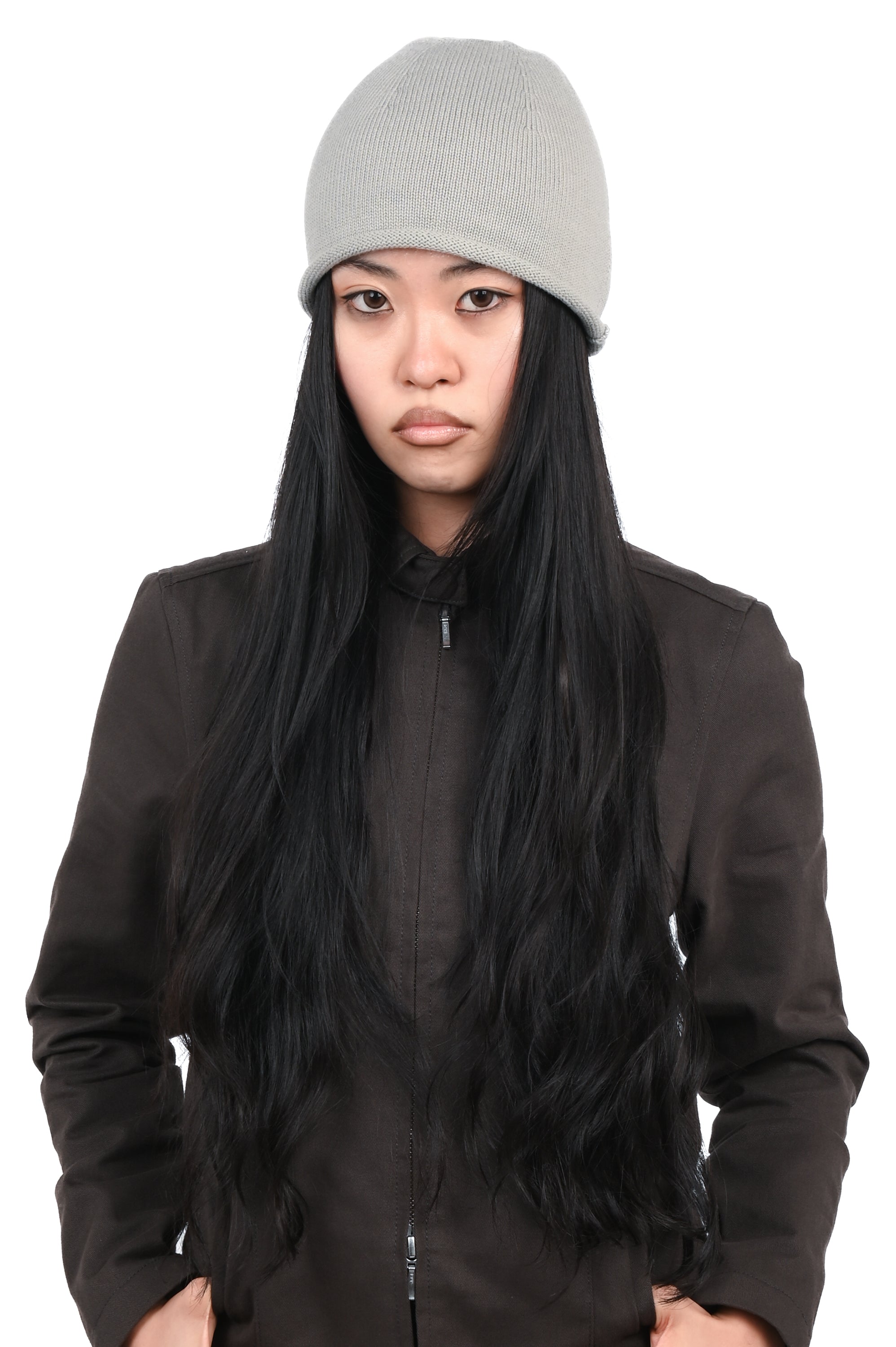 LOVETHANKS - Solid Beanie - Grey