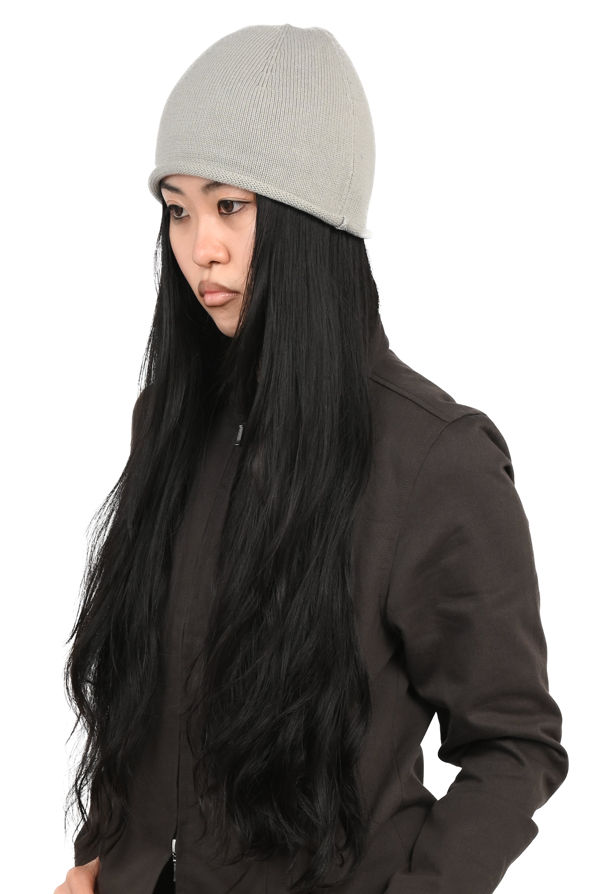 LOVETHANKS - Solid Beanie - Grey