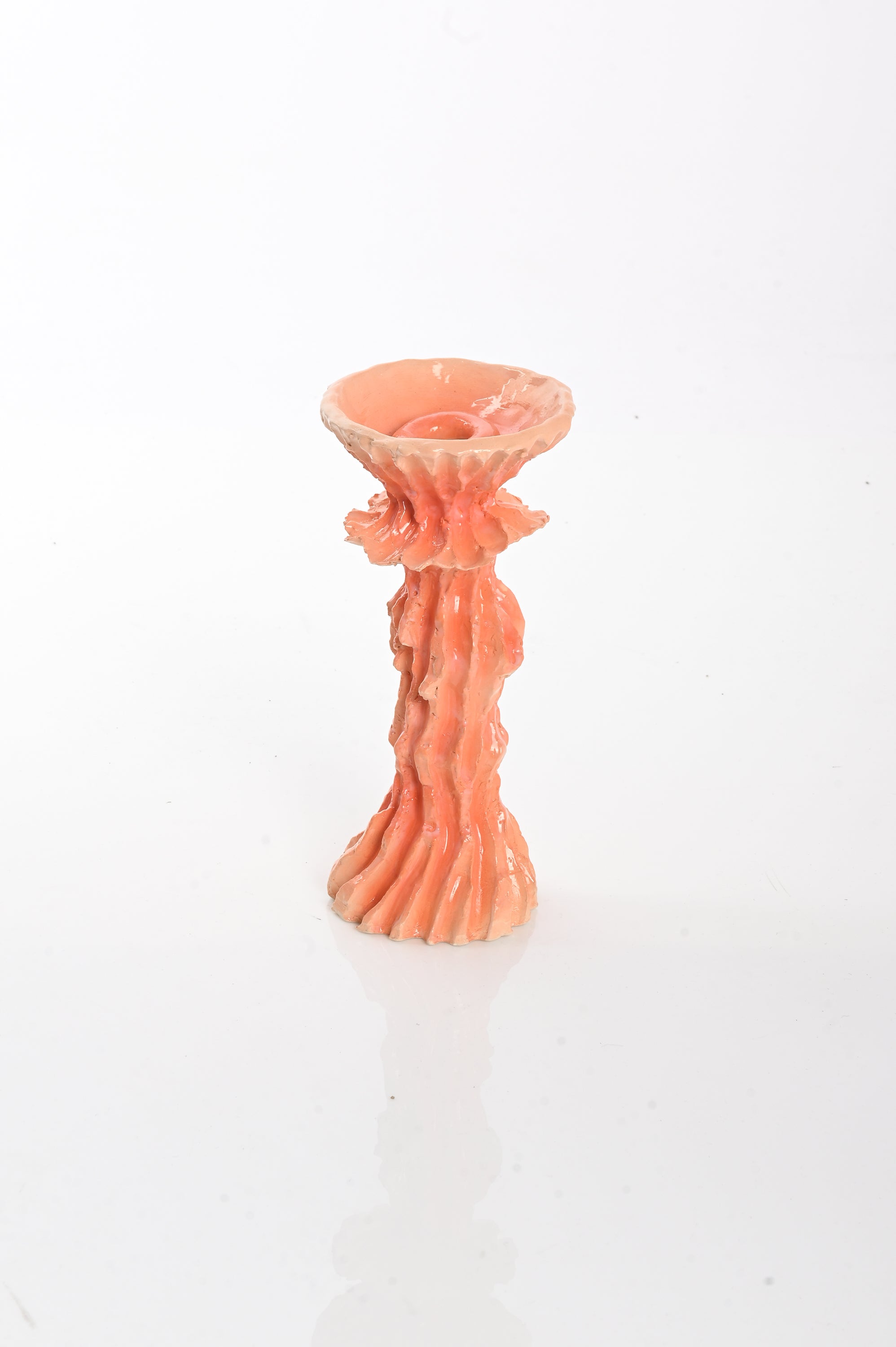 Pot Pot - Single Candlestuck - Tangerine