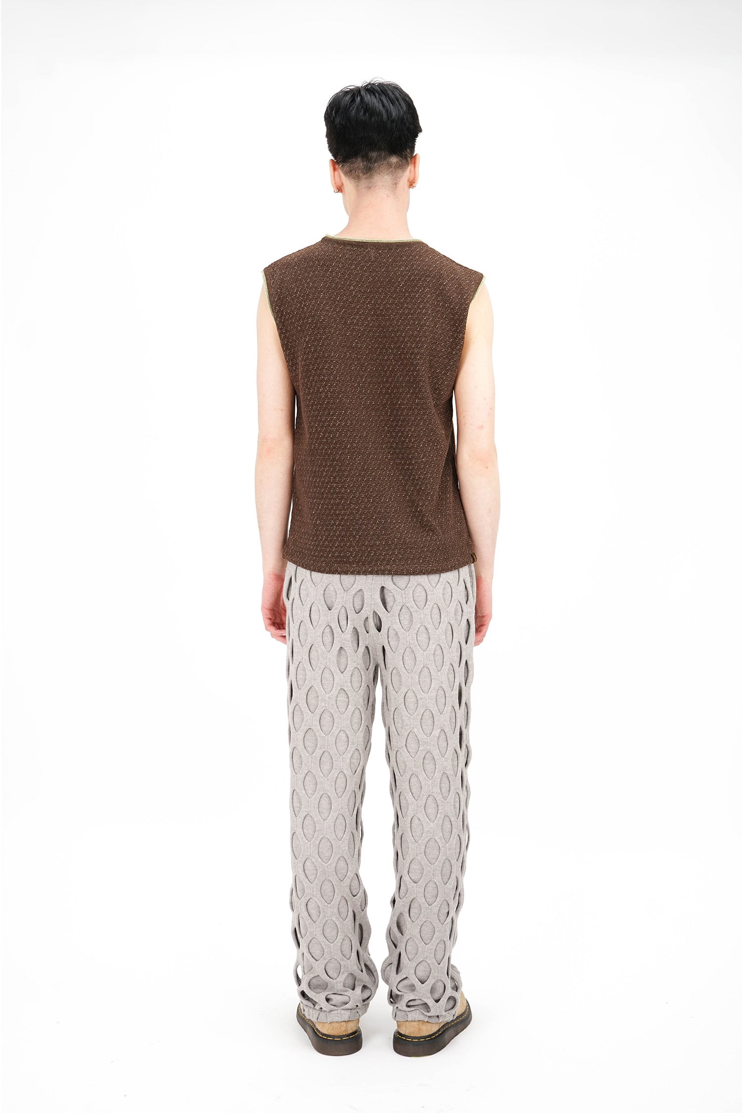 Isa Boulder - Mesh Pants - Light Grey