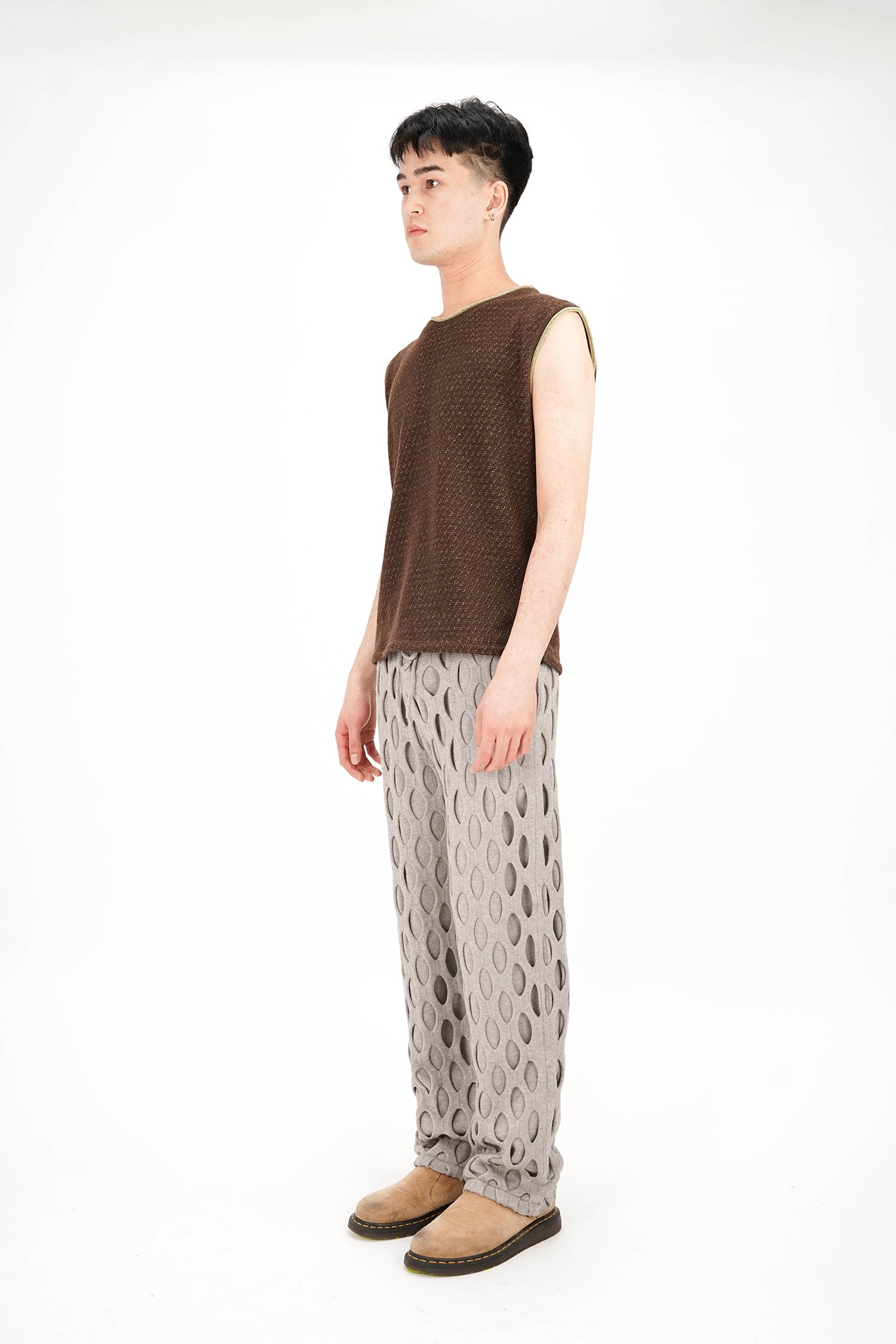 Isa Boulder - Mesh Pants - Light Grey