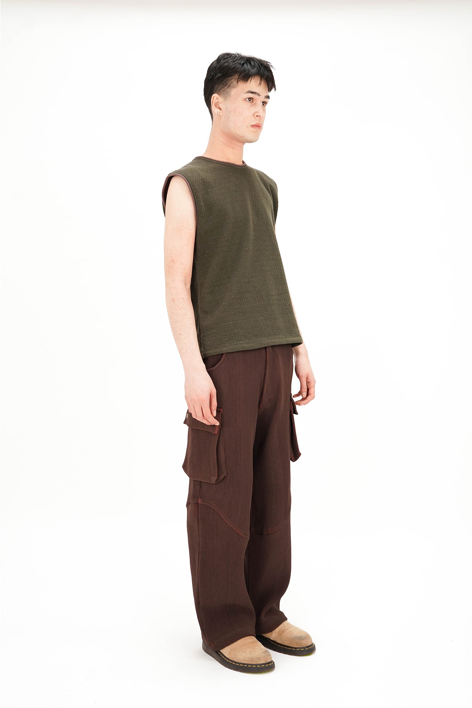 Isa Boulder - Blaze Cargo Pants - Dark Scarlet