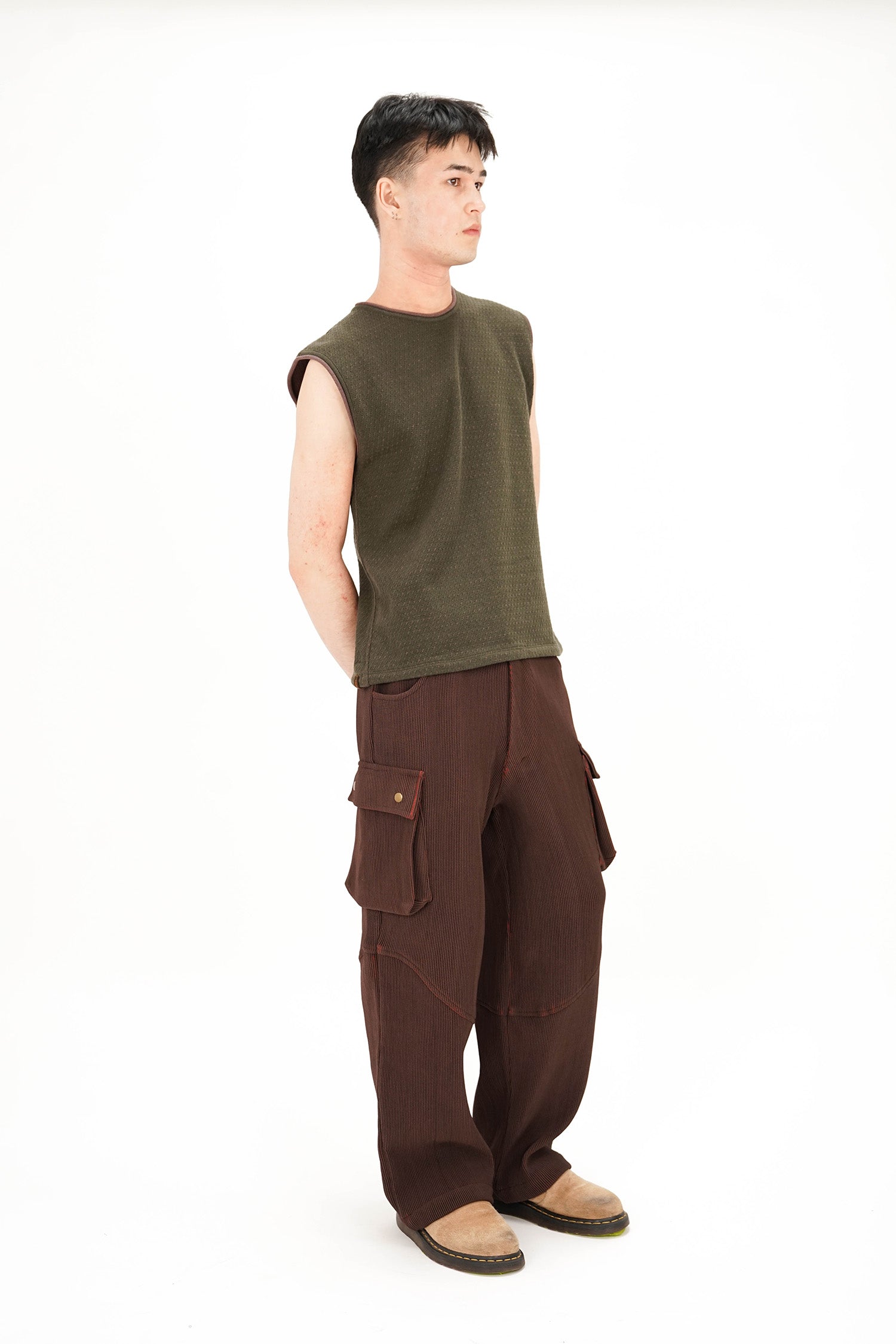 Isa Boulder - Blaze Cargo Pants - Dark Scarlet