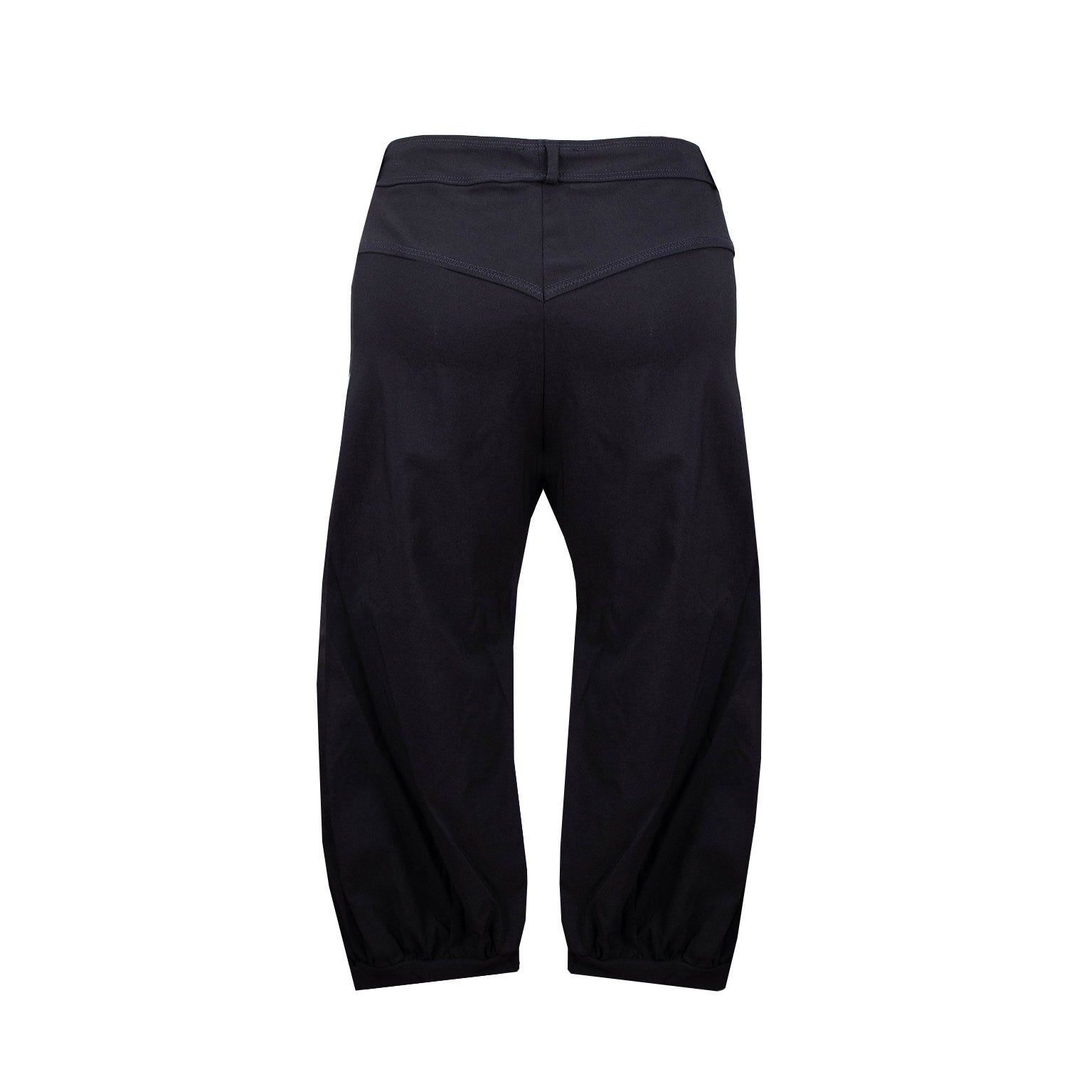 Emily Watson - Toque Panelled Capri Trouser - Black