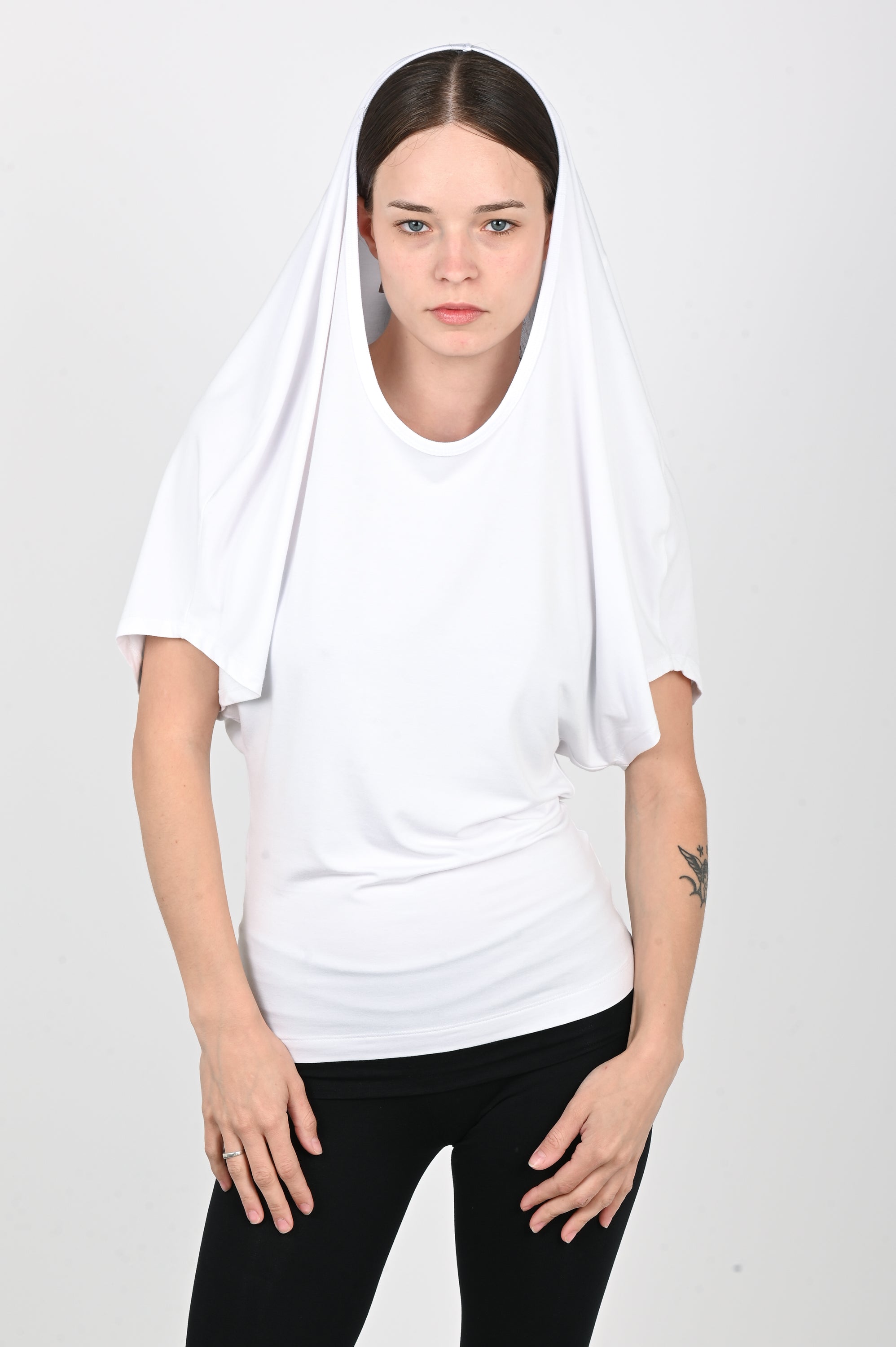 Olivia Rowan - Liquid Tee - White