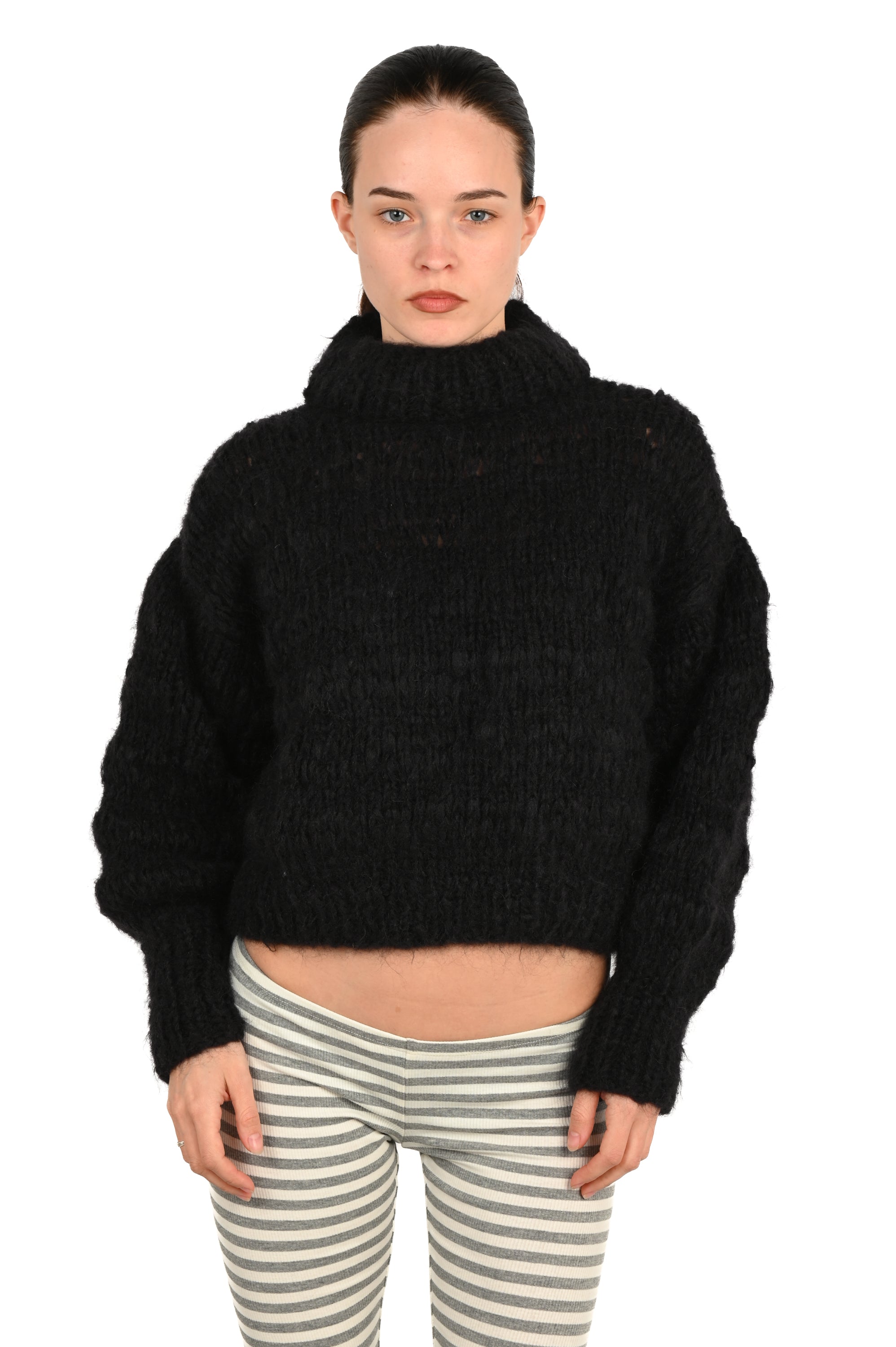 Frisson Knits - Isabella Sweater - Black