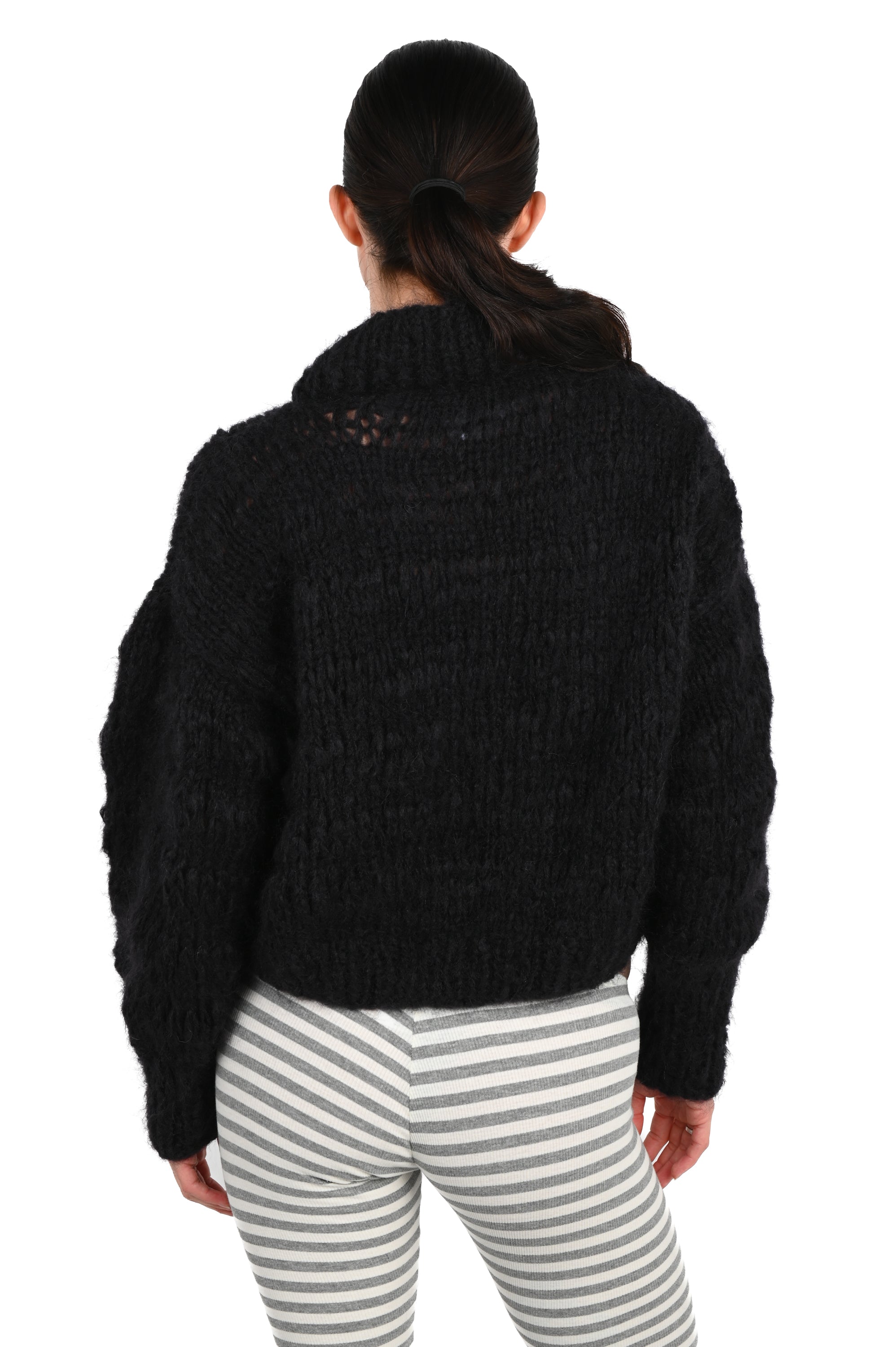 Frisson Knits - Isabella Sweater - Black