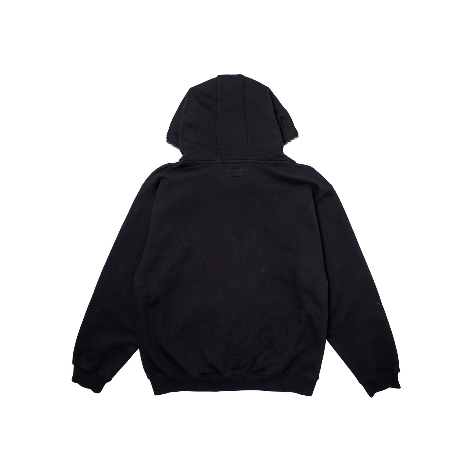 Hoddle - Full Length Zip Hood - Black