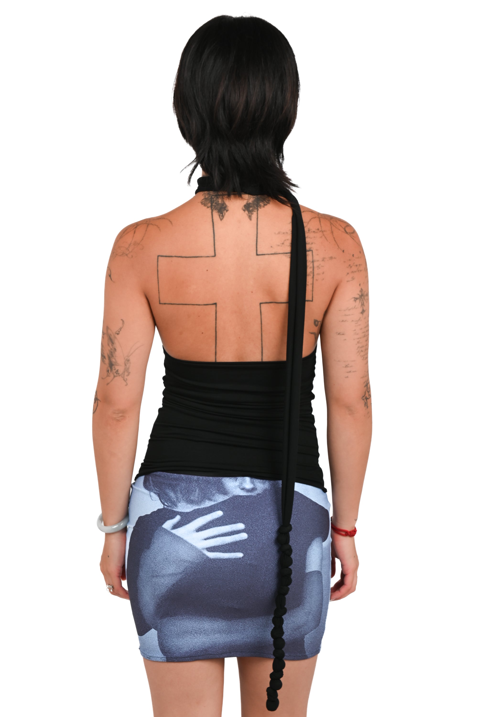 It's My Roommates - Weighted Asymmectric Top - Black