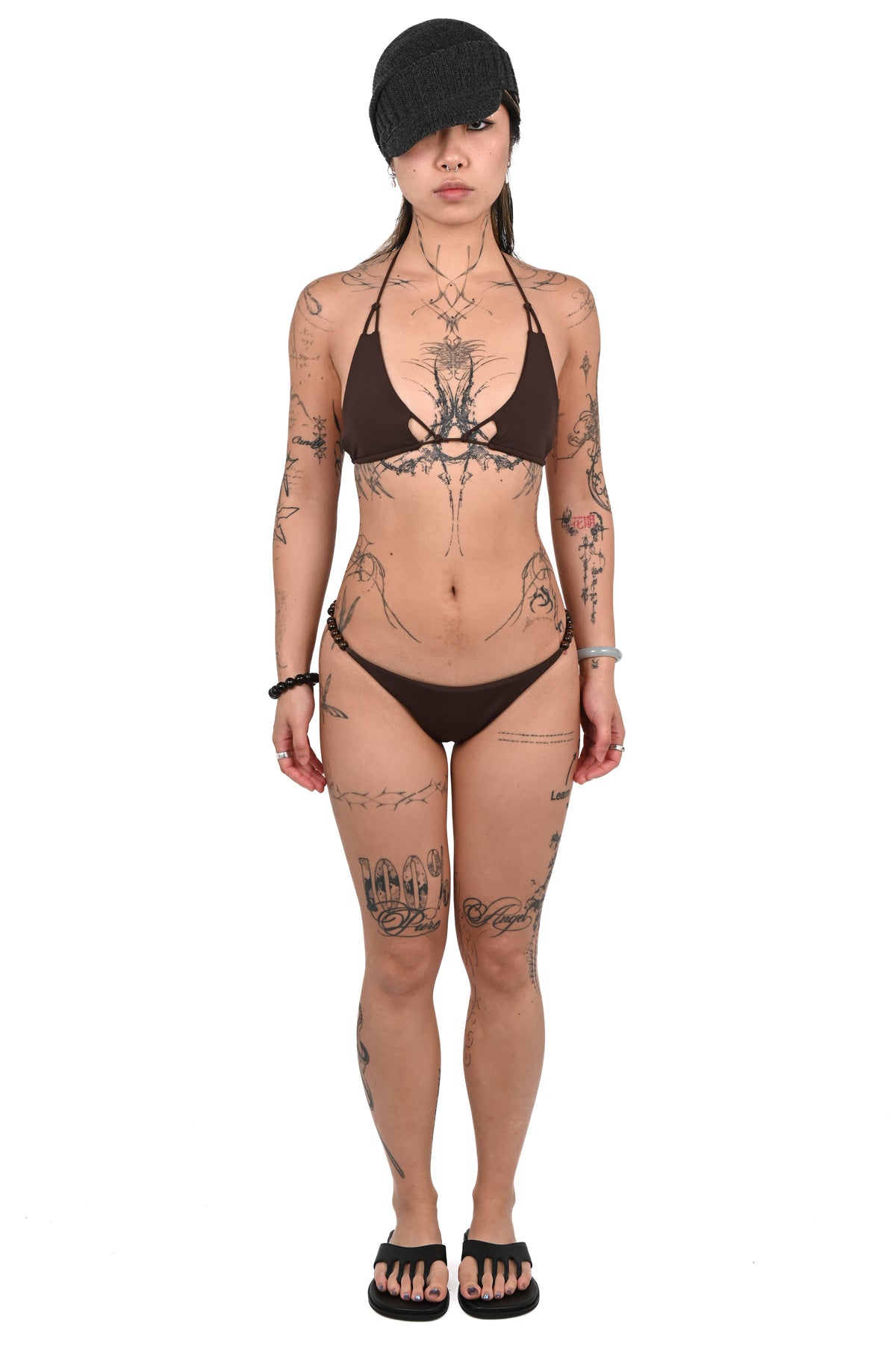 Isa Boulder - Triacier Bikini Top - Dark Brown