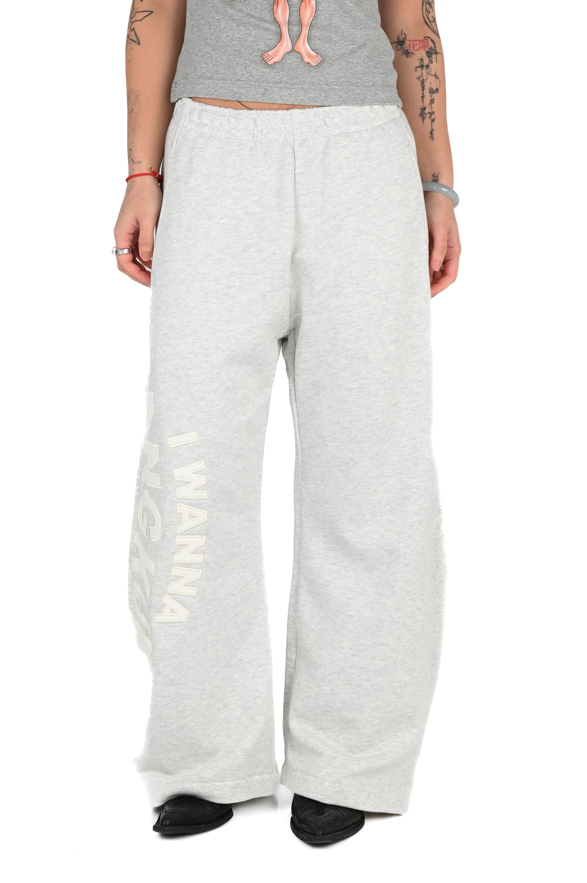 IWANNABANGKOK - P.E Sweatpants - Grey