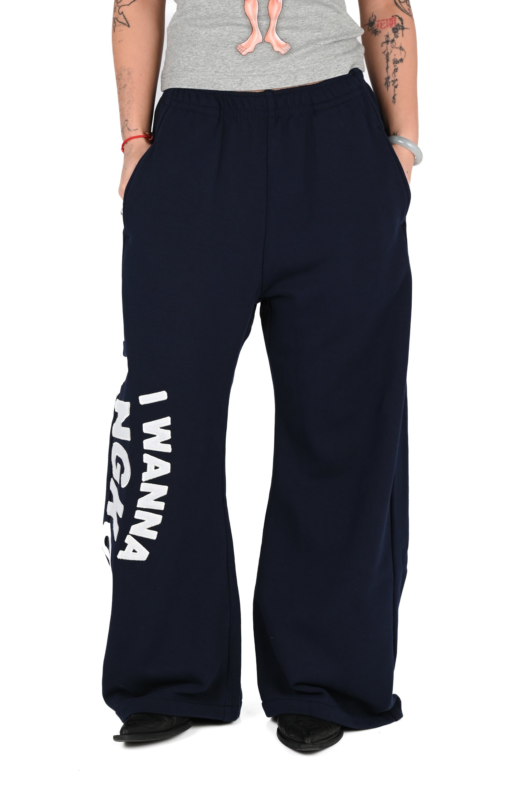IWANNABANGKOK - P.E Sweatpants - Midnight