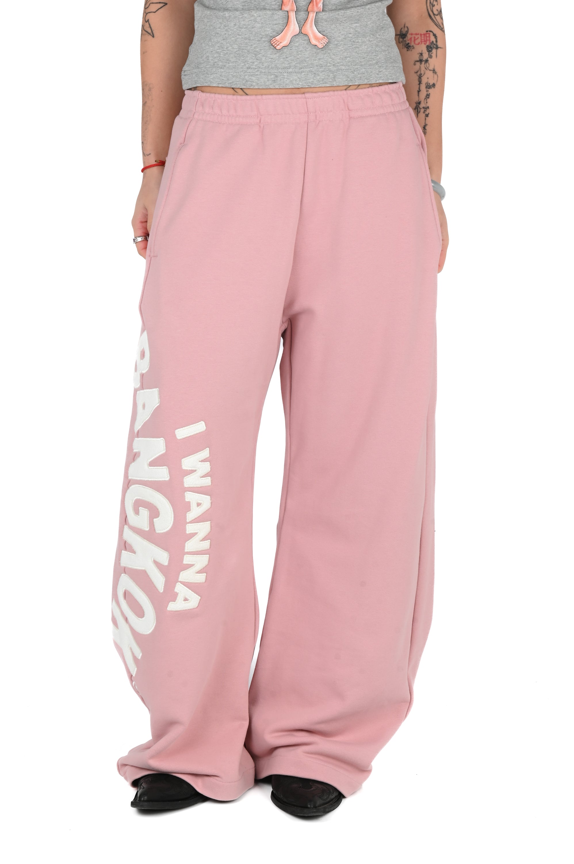 IWANNABANGKOK - P.E Sweatpants - Pink