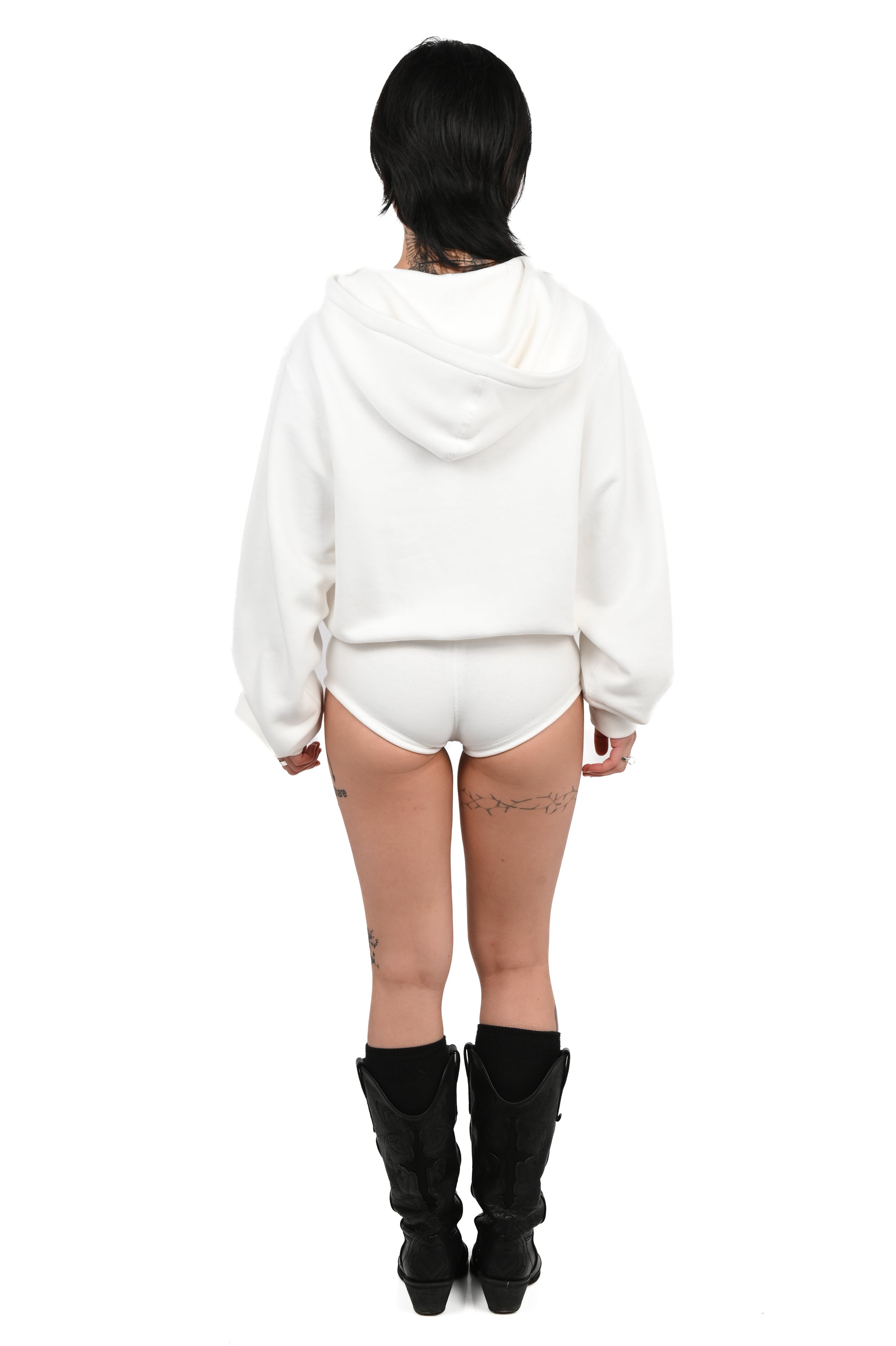 IWANNABANGKOK - Super Cute Hoodie Suit - White