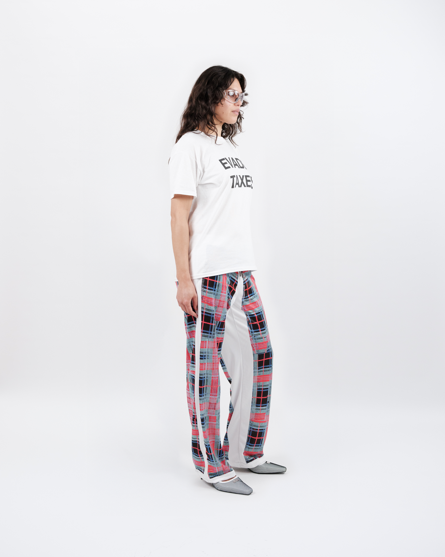 EVADE HOUSE - Evade Taxes T-Shirt - White