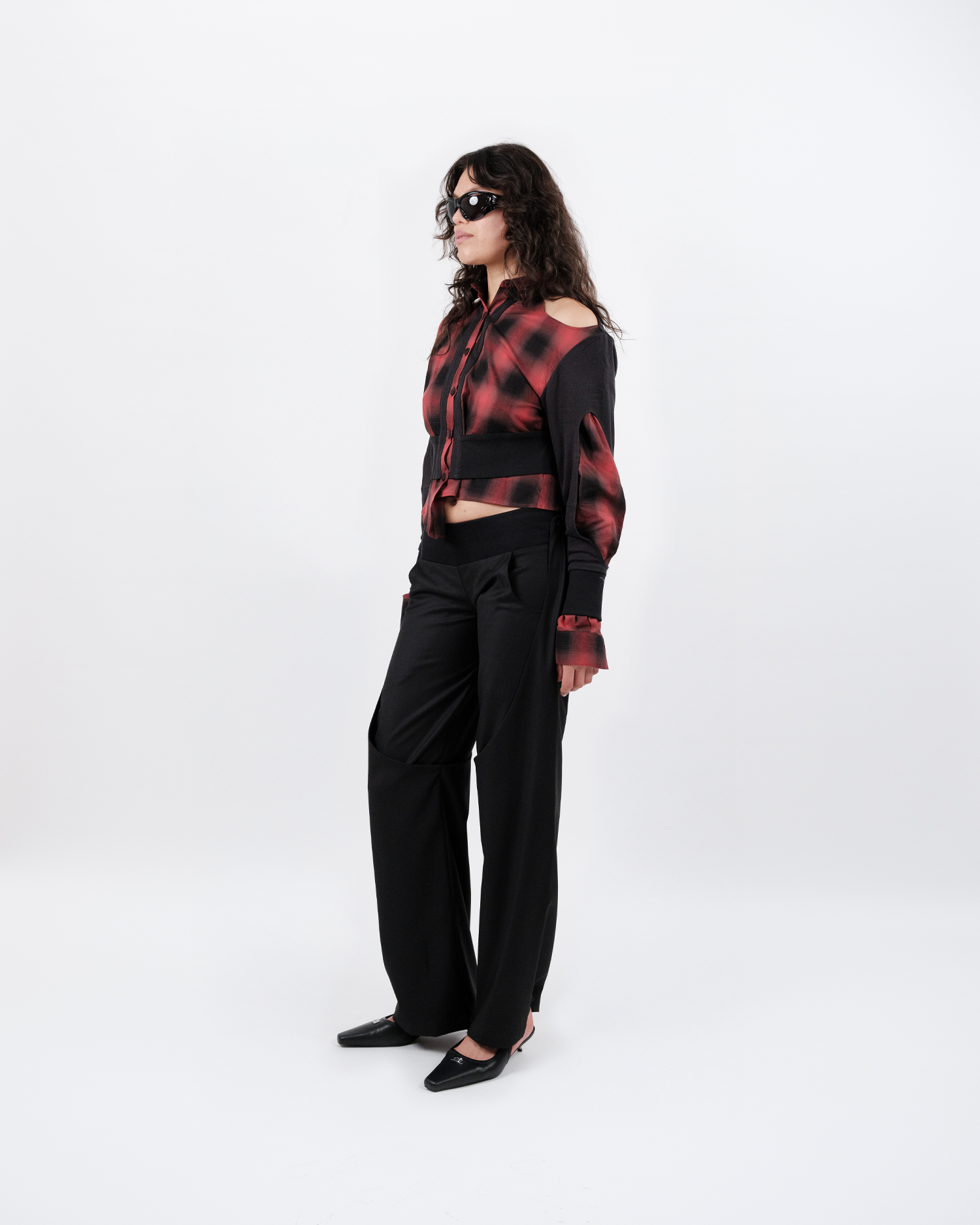 Dirt - Slingbacks - Black Mesh