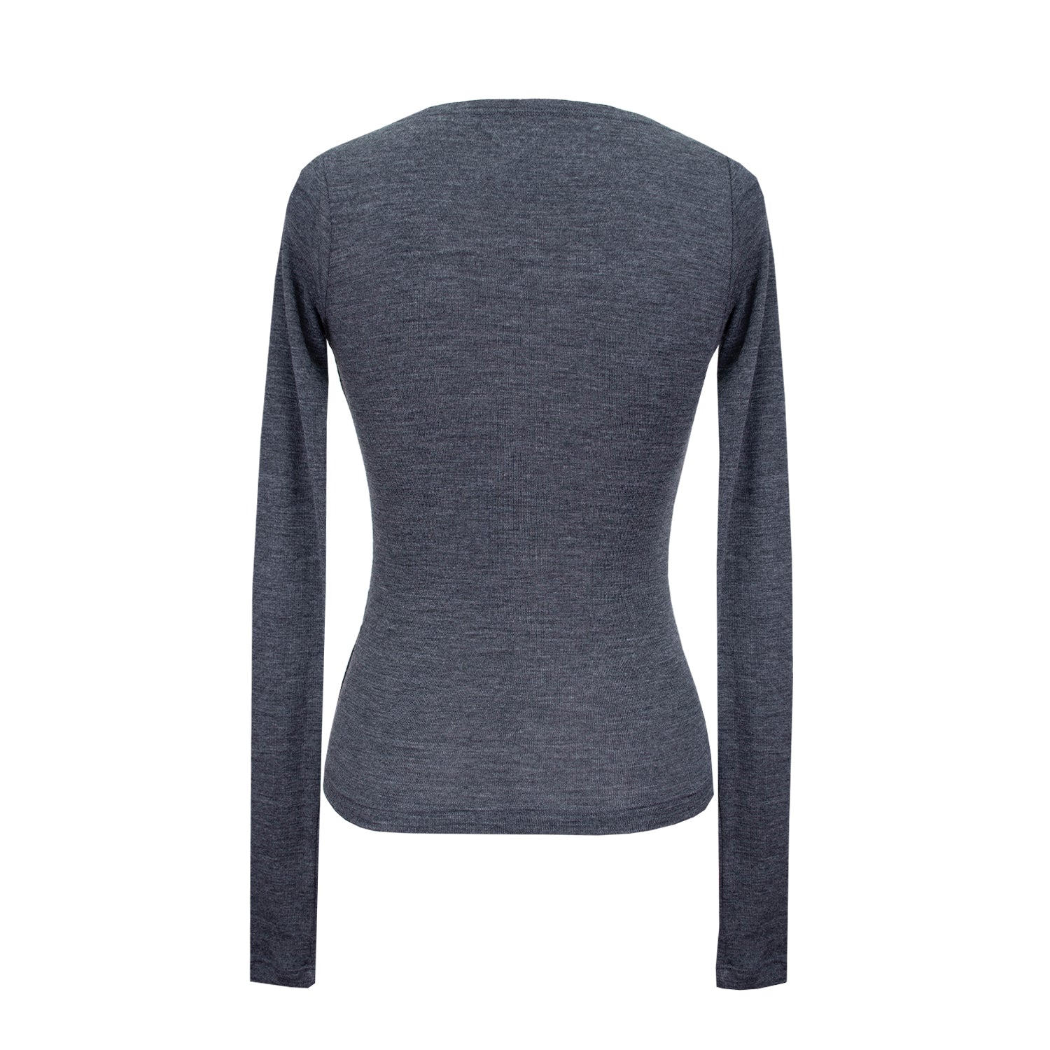 KAHE - Fatale Long Sleeve Top - Charcoal