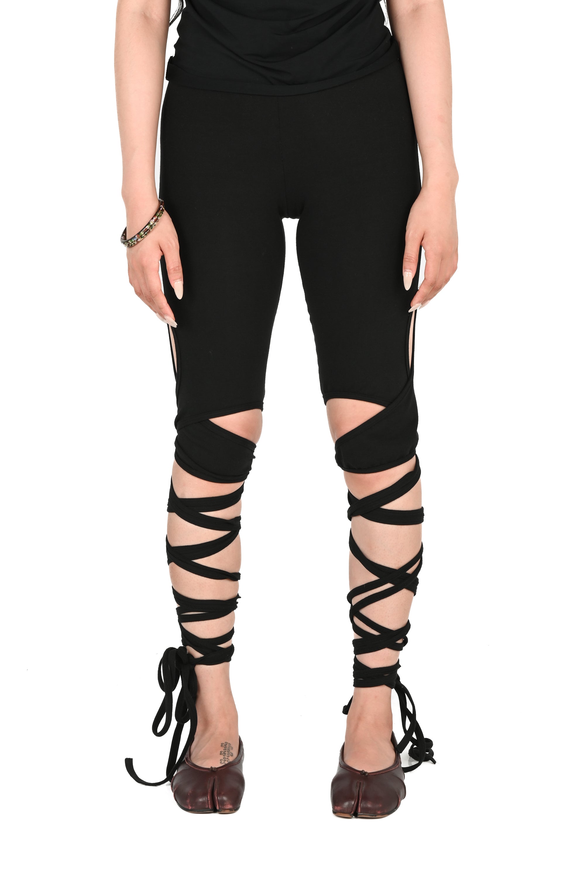 KAHE - I’m Tied Up Tights - Black