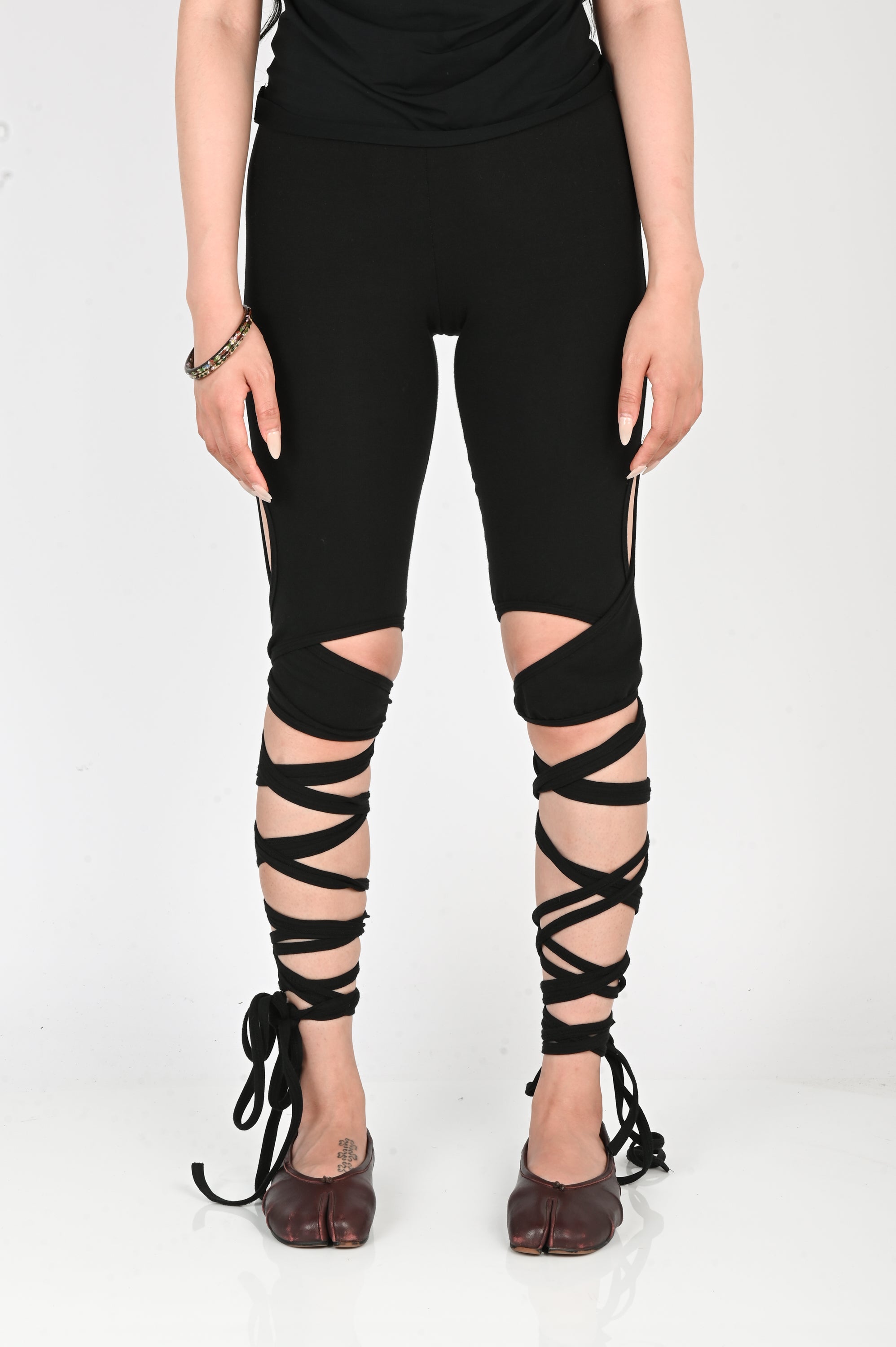 KAHE - I’m Tied Up Tights - Black