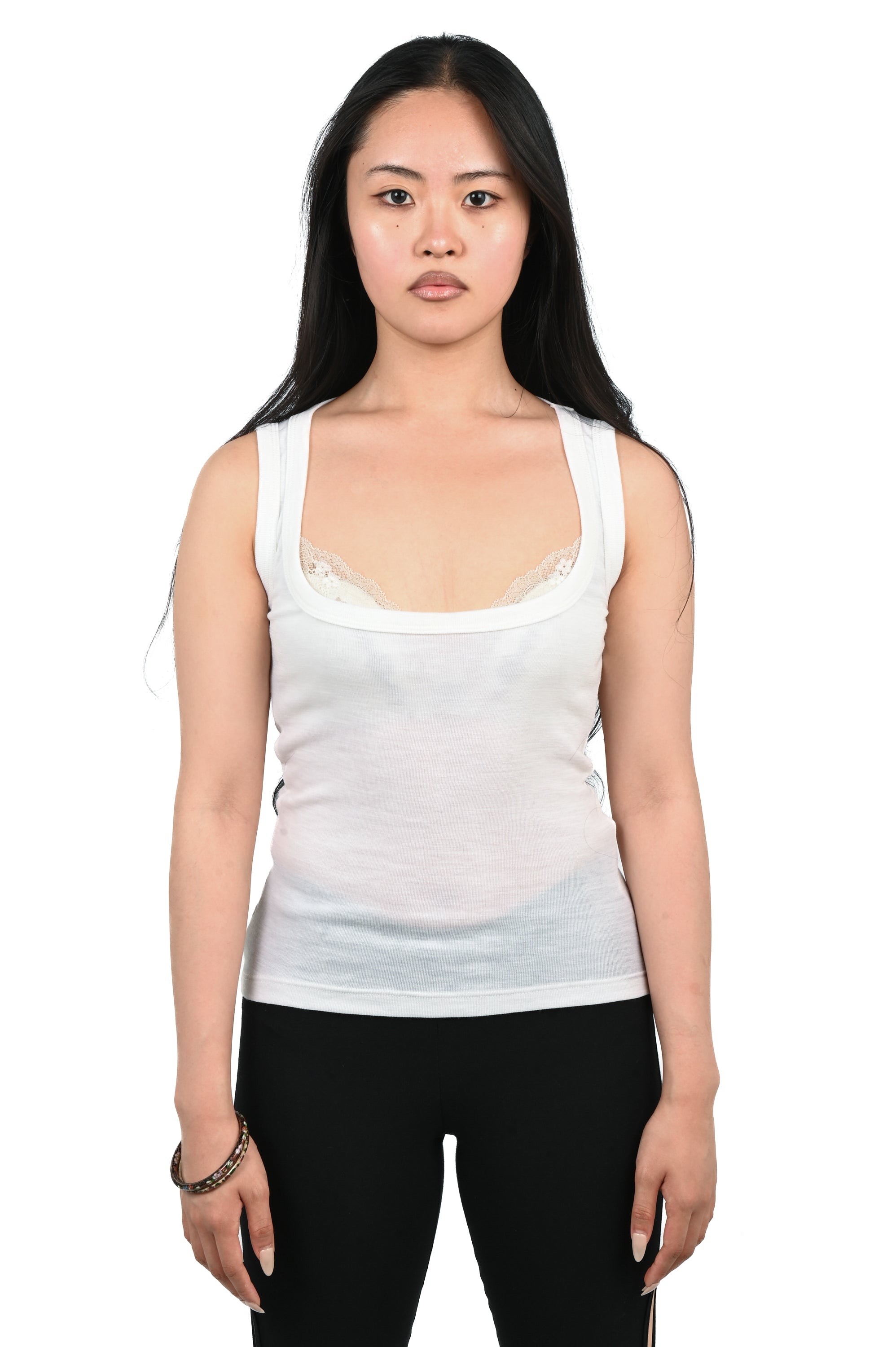 KAHE - Fatale Tank - White