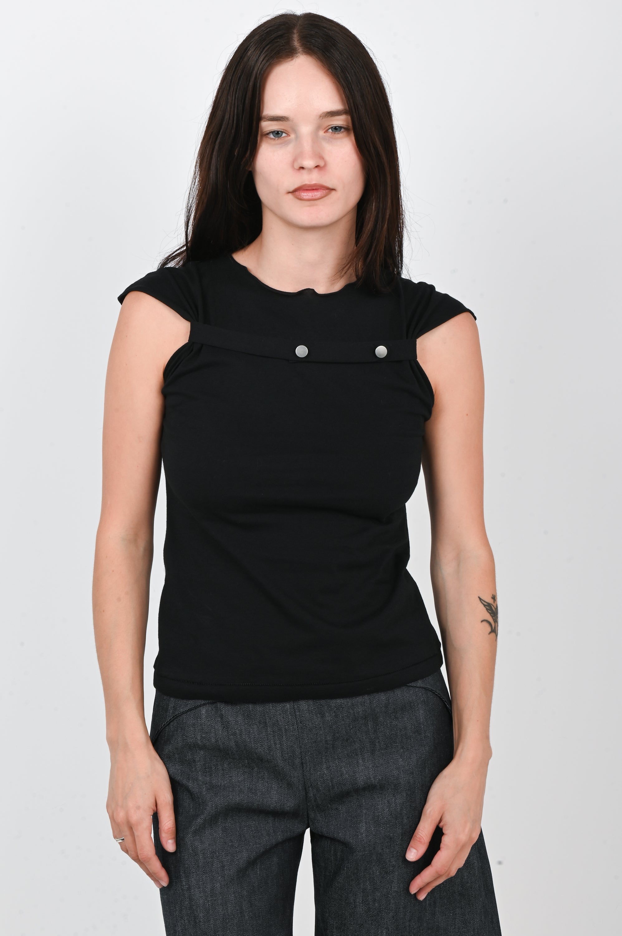 L.H - Duo Singlet - Black