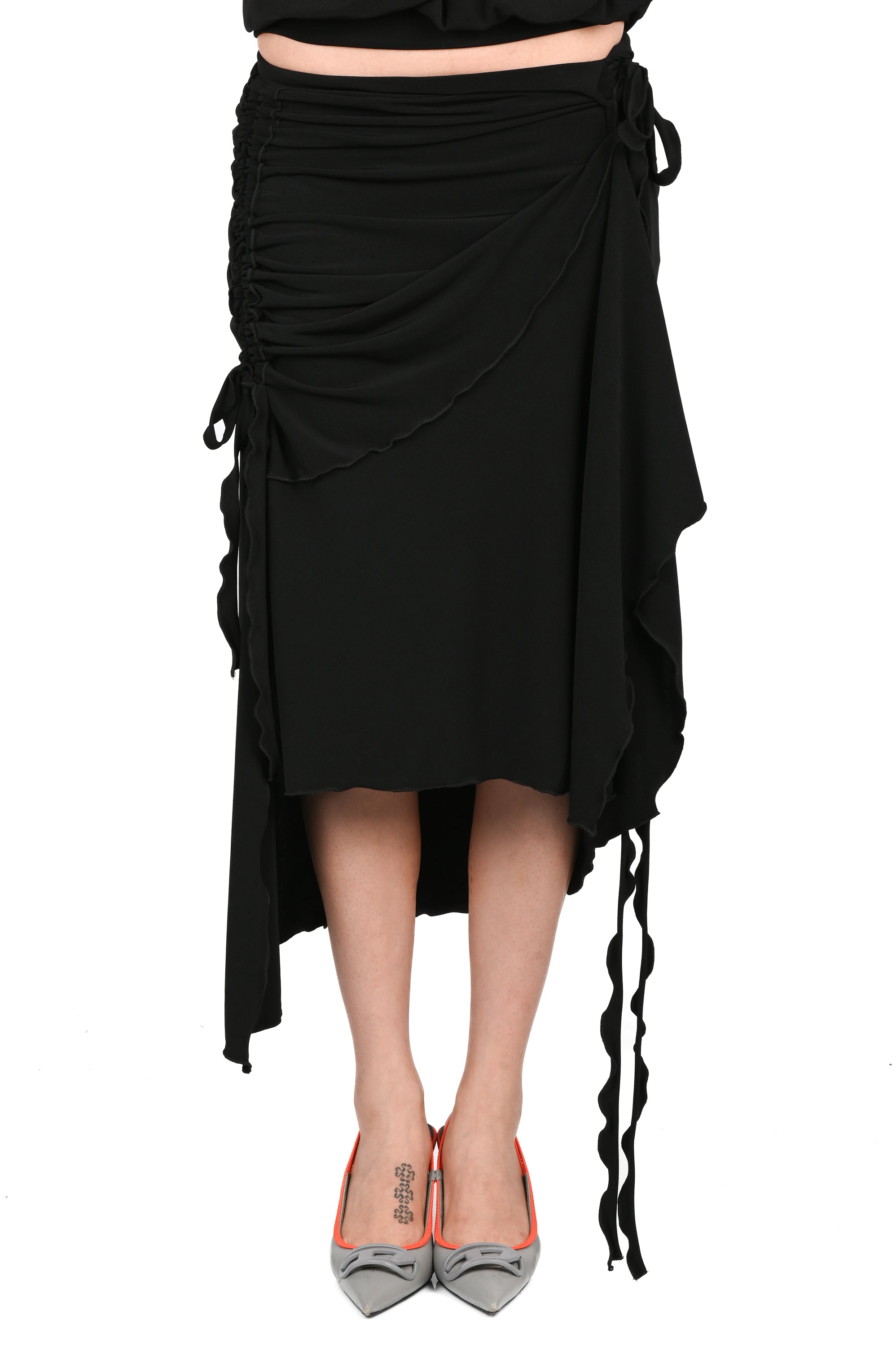 Oats The Label - Split Skirt - Black