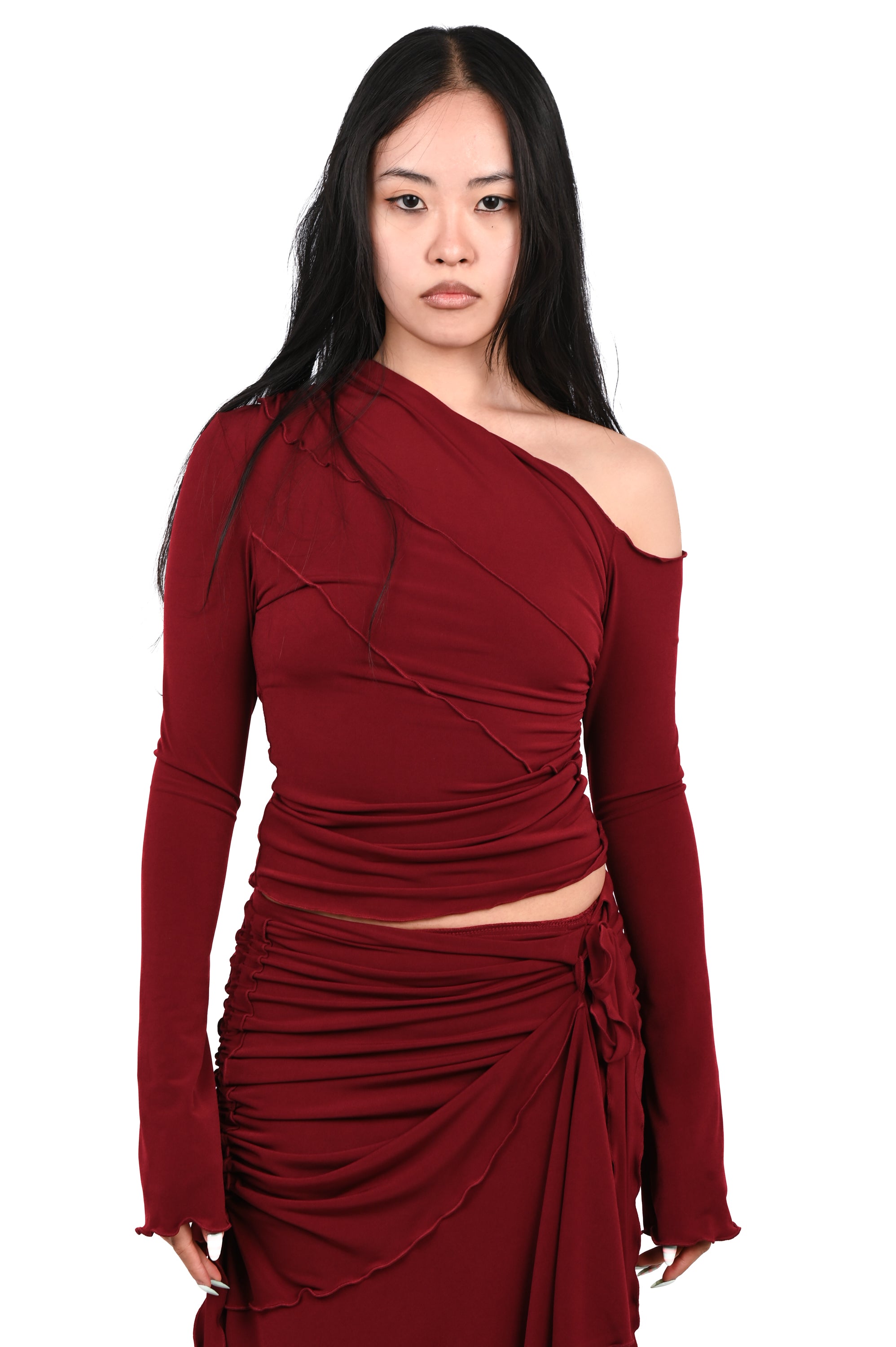 Oats The Label - Pop Top Longsleeve - Cherry Red