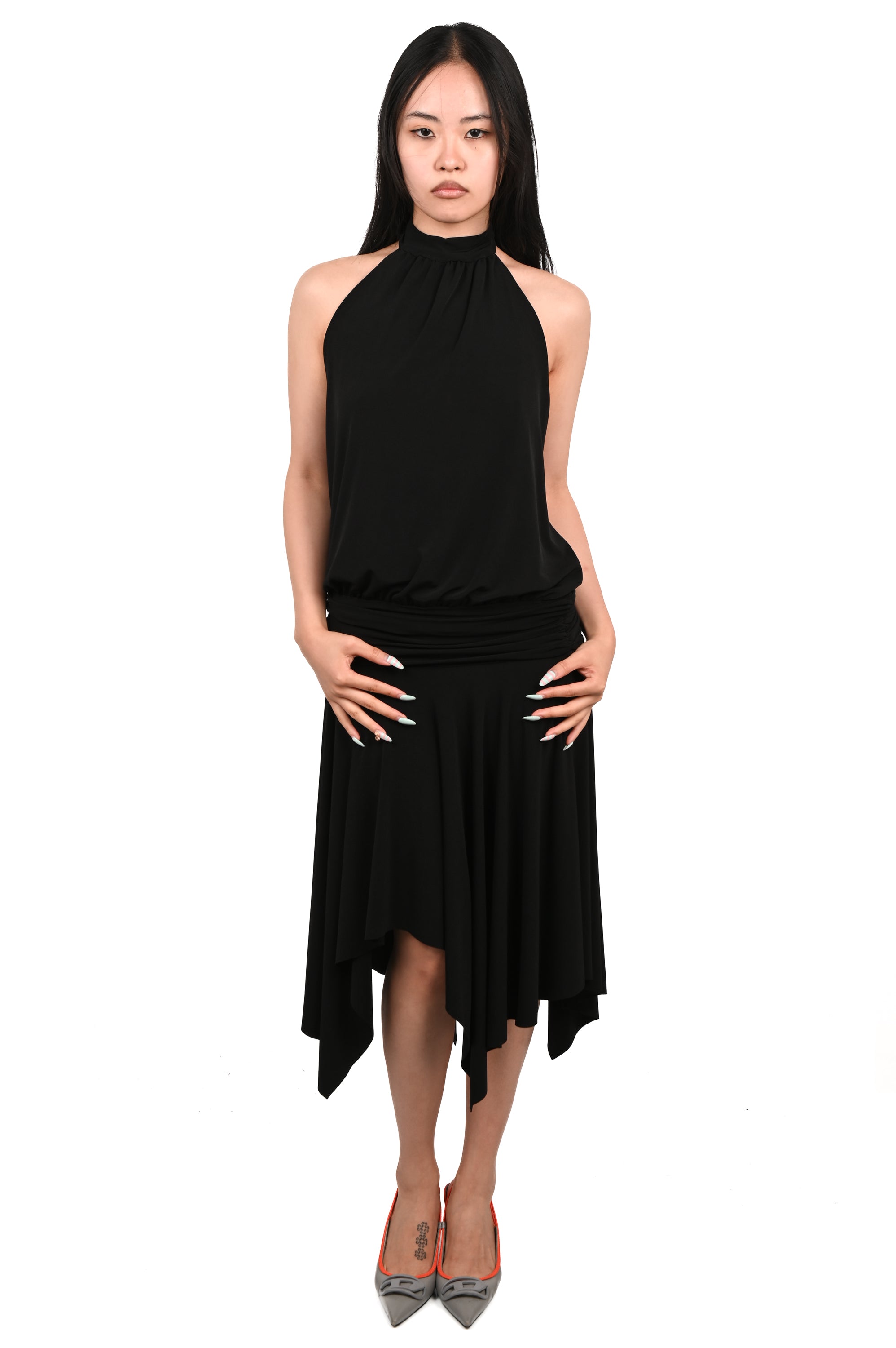 Oats The Label - Halter Dress - Black