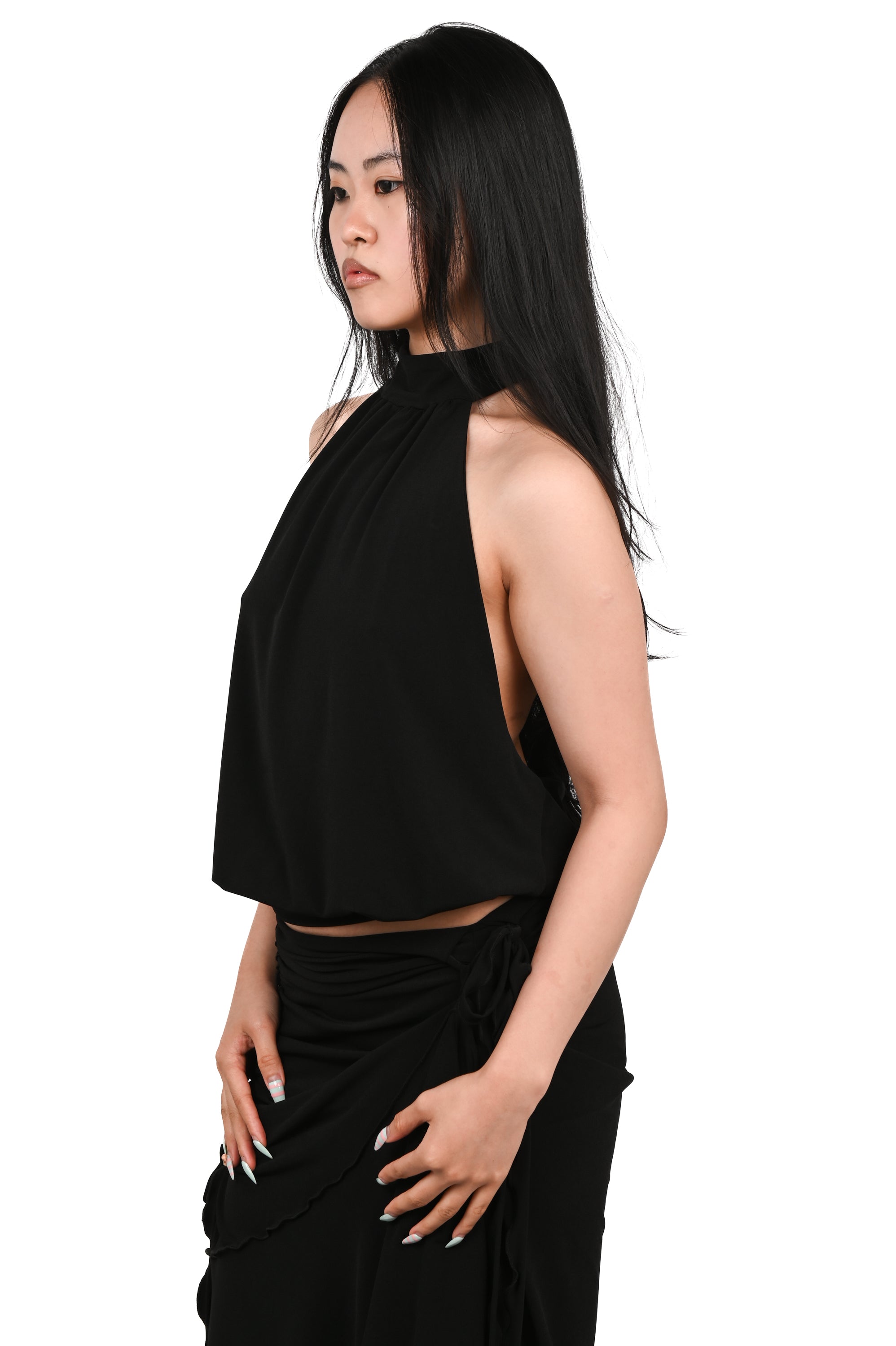 Oats The Label - Gather Halter - Black