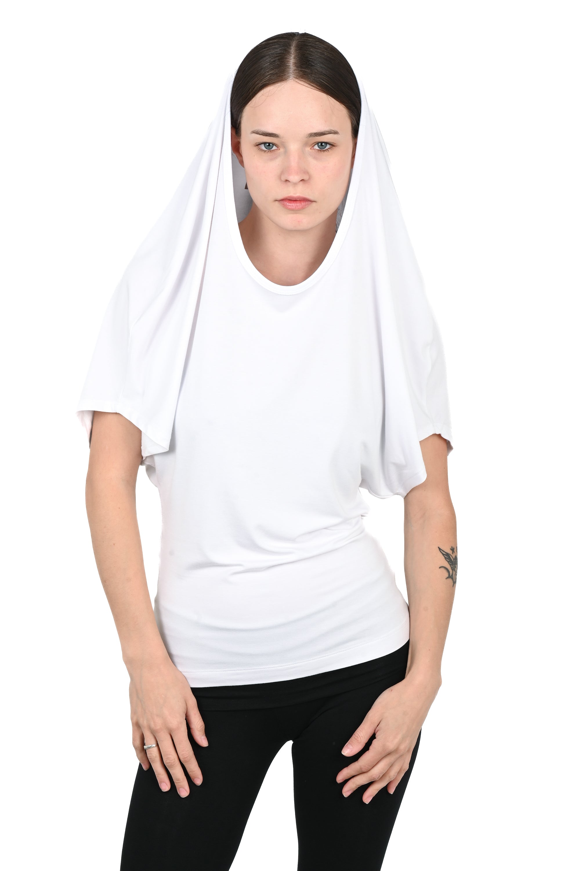 Olivia Rowan - Liquid Tee - White