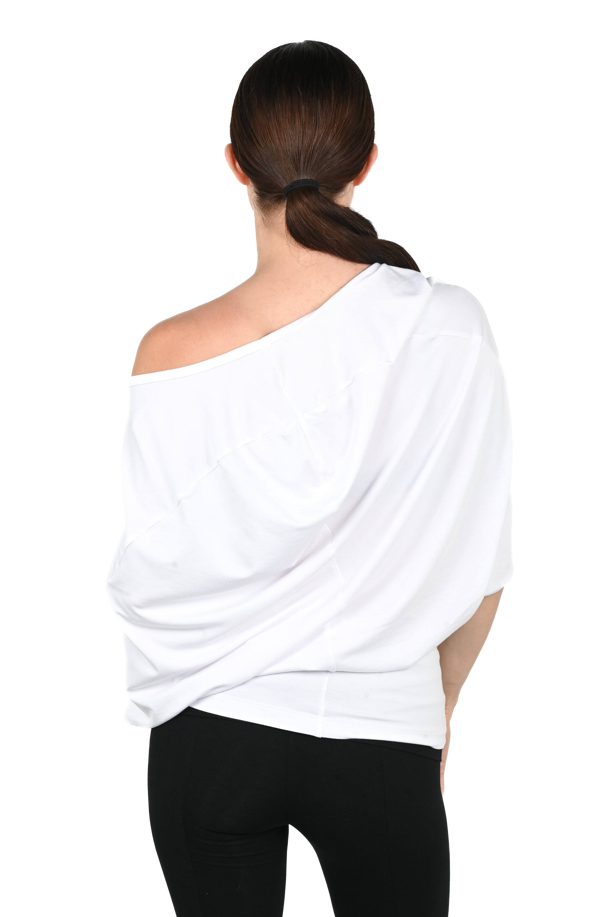 Olivia Rowan - Liquid Tee - White