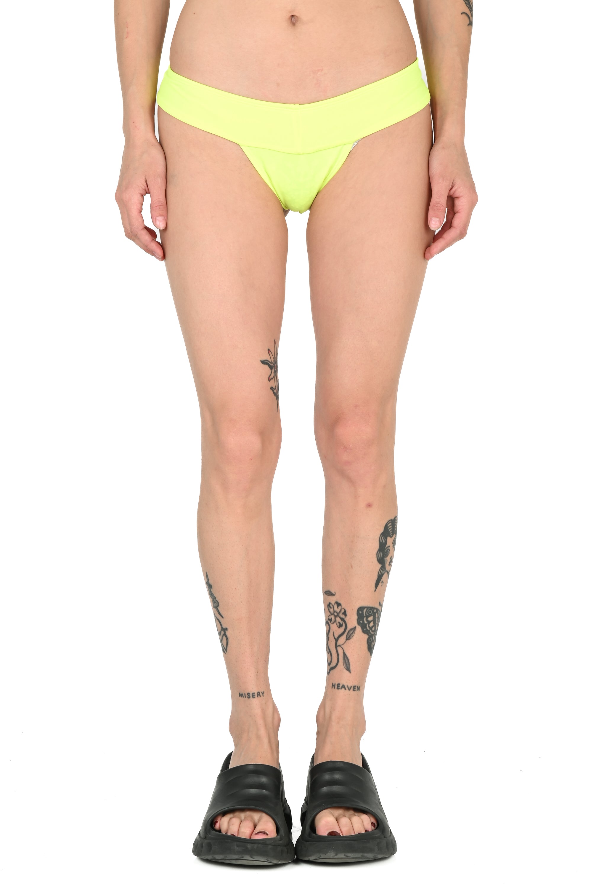 Olivia Rowan - Misty Bikini Bottom - Neon Yellow