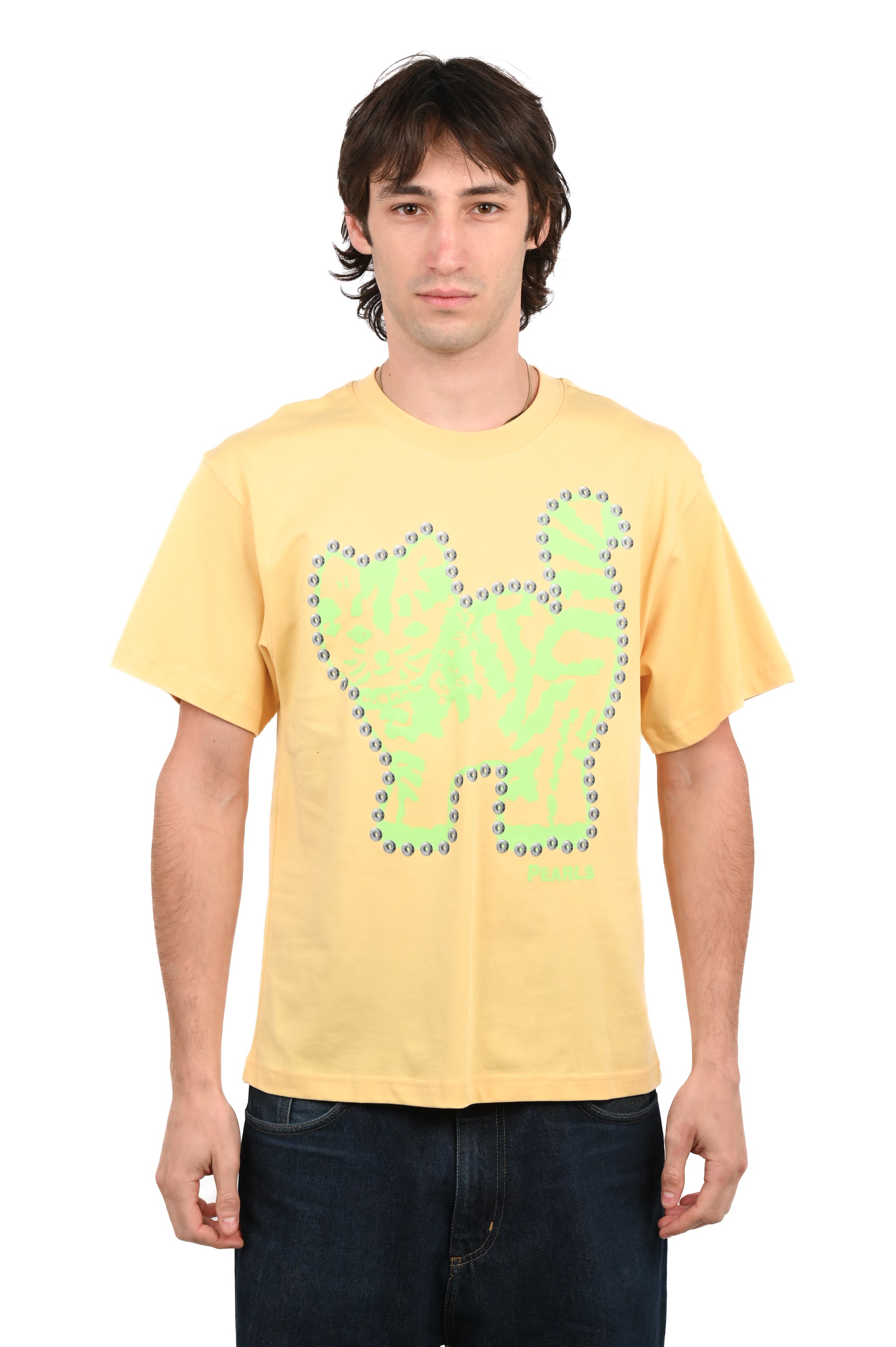 Pearls - Stud Muffin Tee - Butter