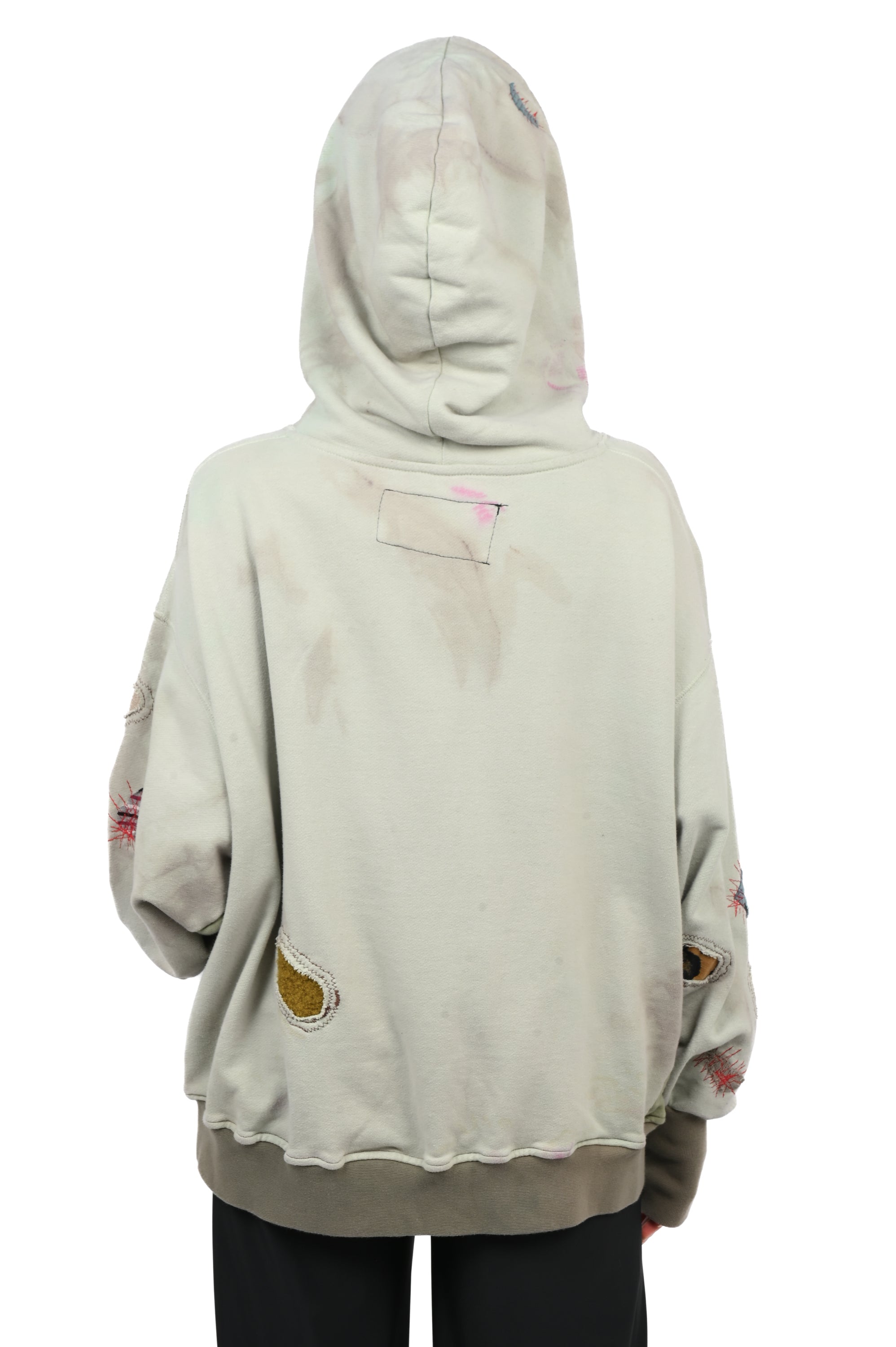 Pocket Money - I <3 Passé Hoodie - Light Dusty Green
