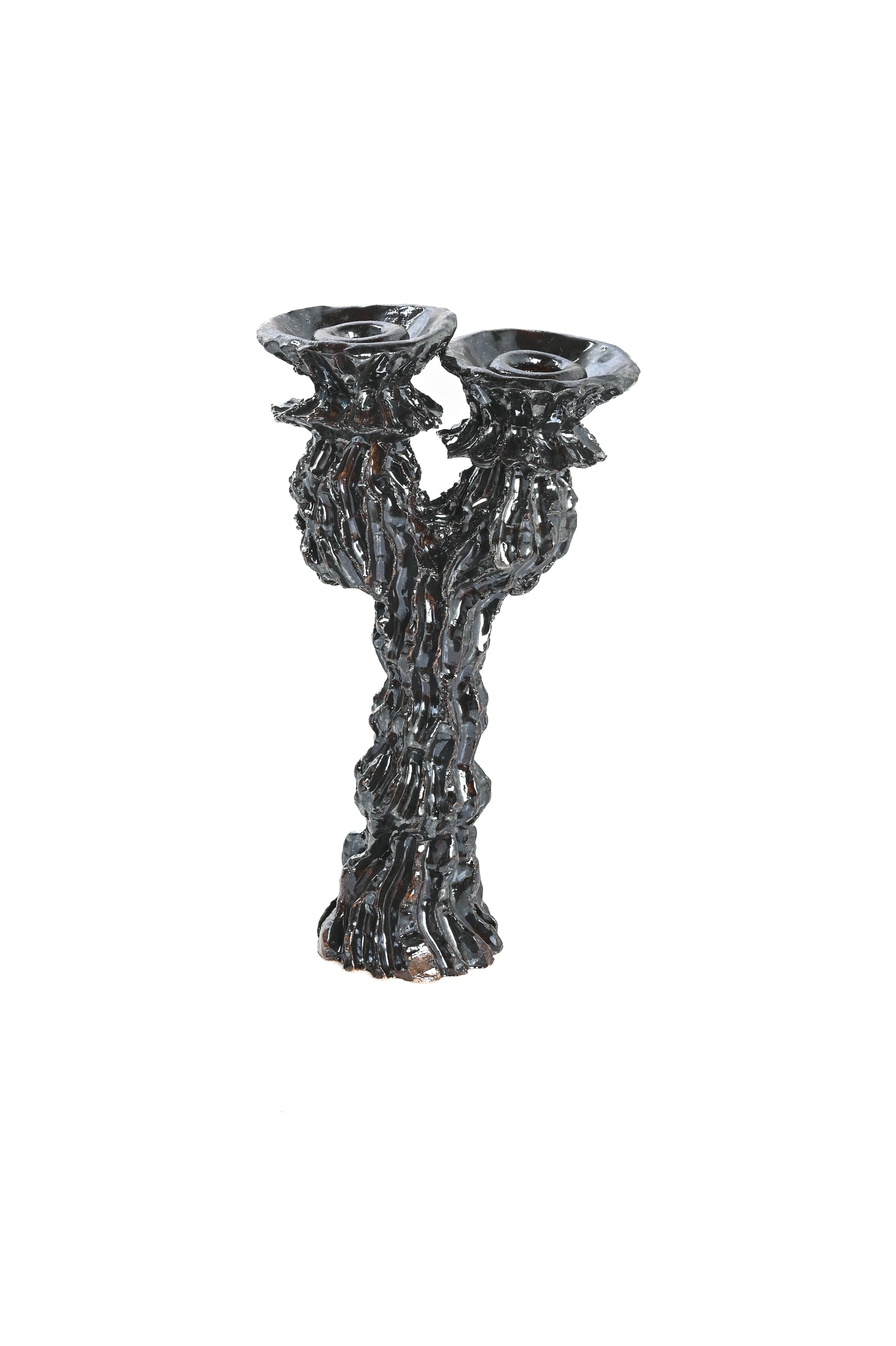 Pot Pot - Double Candlestuck - Gunmetal