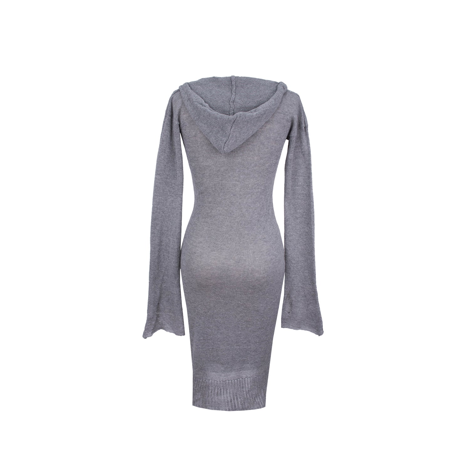 RTAMA - Hooded Dress - Grey