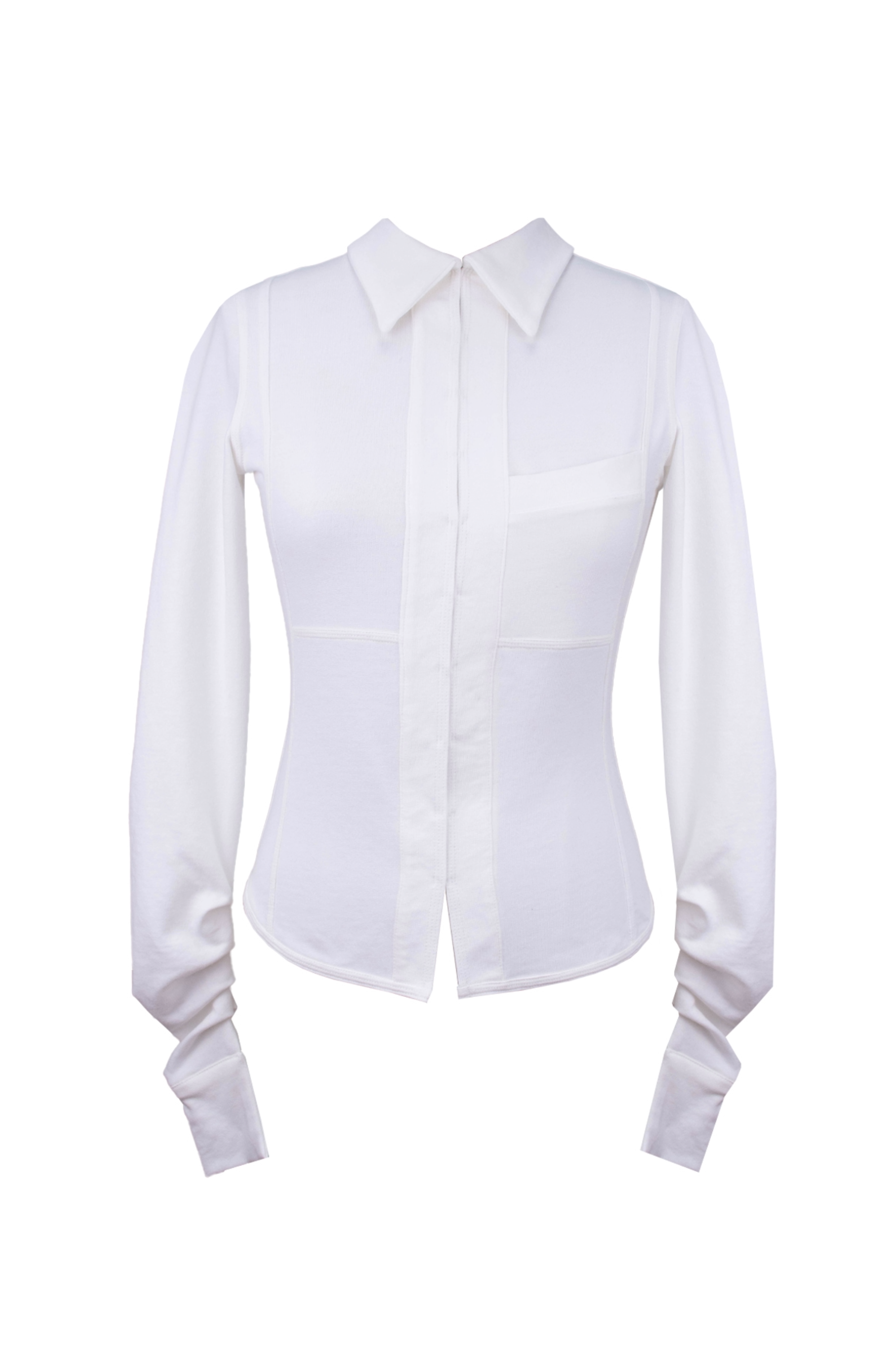 TOILÈ STUDIOS - Armor Long Sleeve (without tank) - White