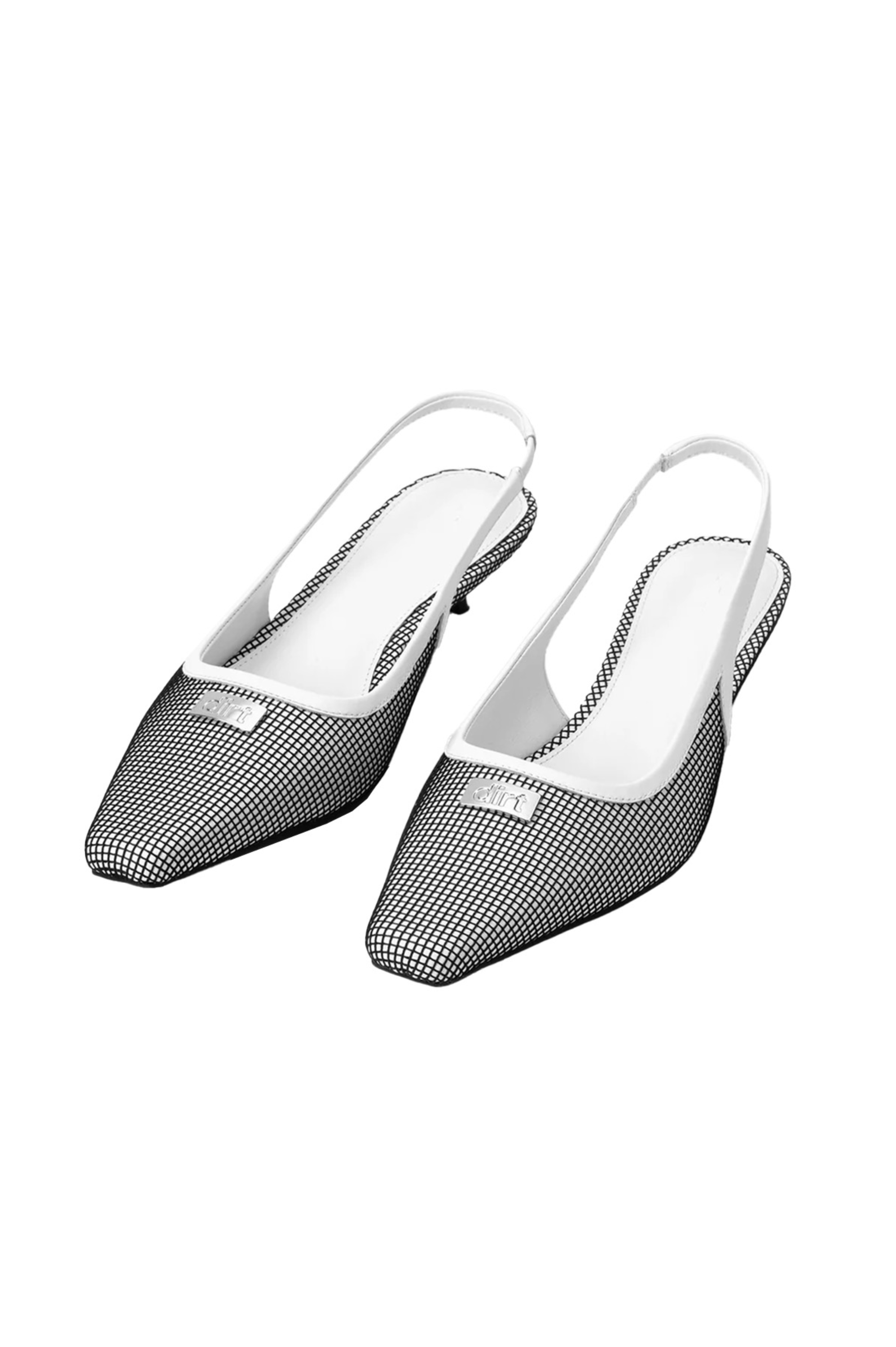 Dirt - Slingbacks - White/Mesh