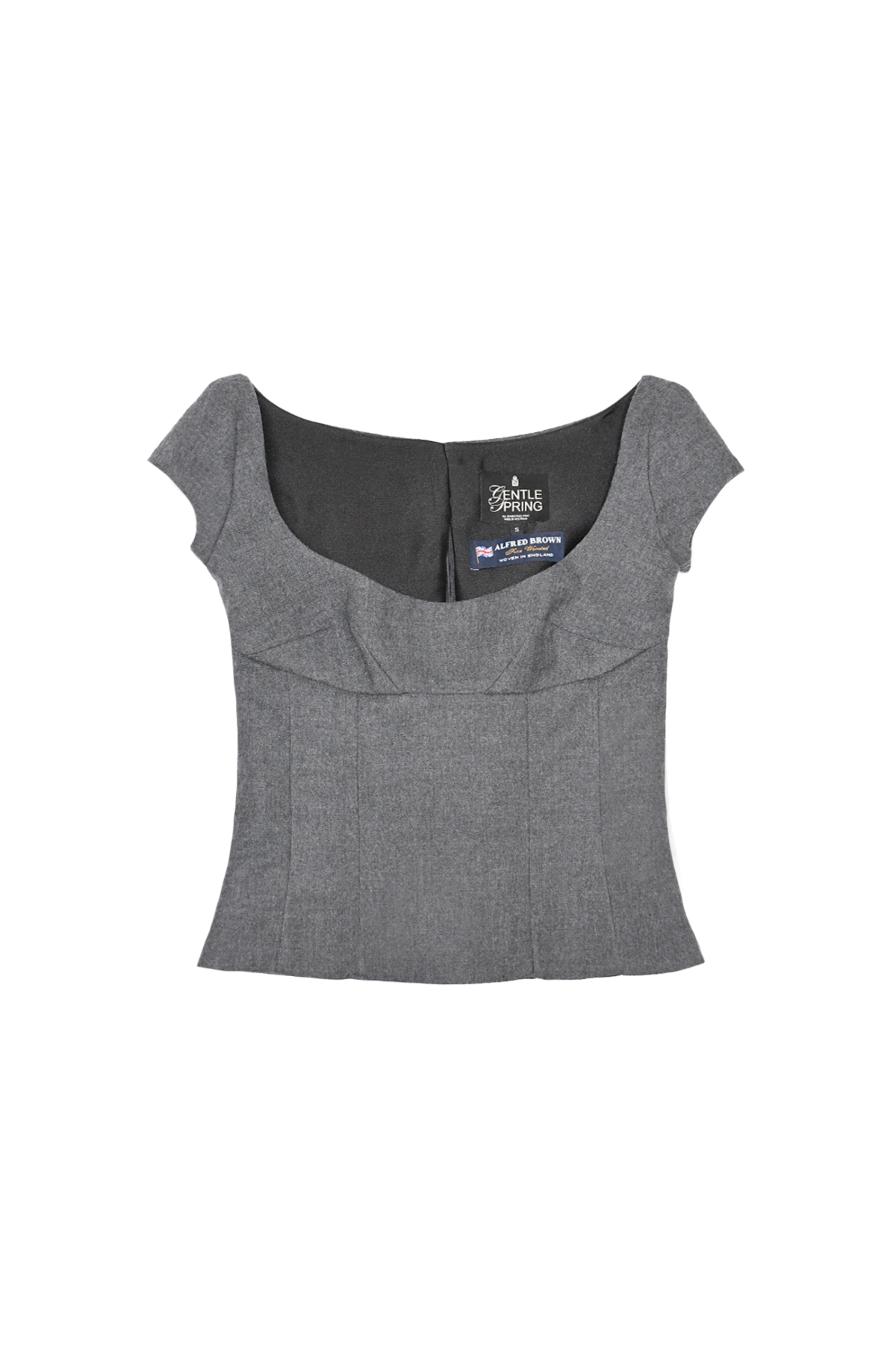 all is a gentle spring - The Demi Cup Corselette - Wool