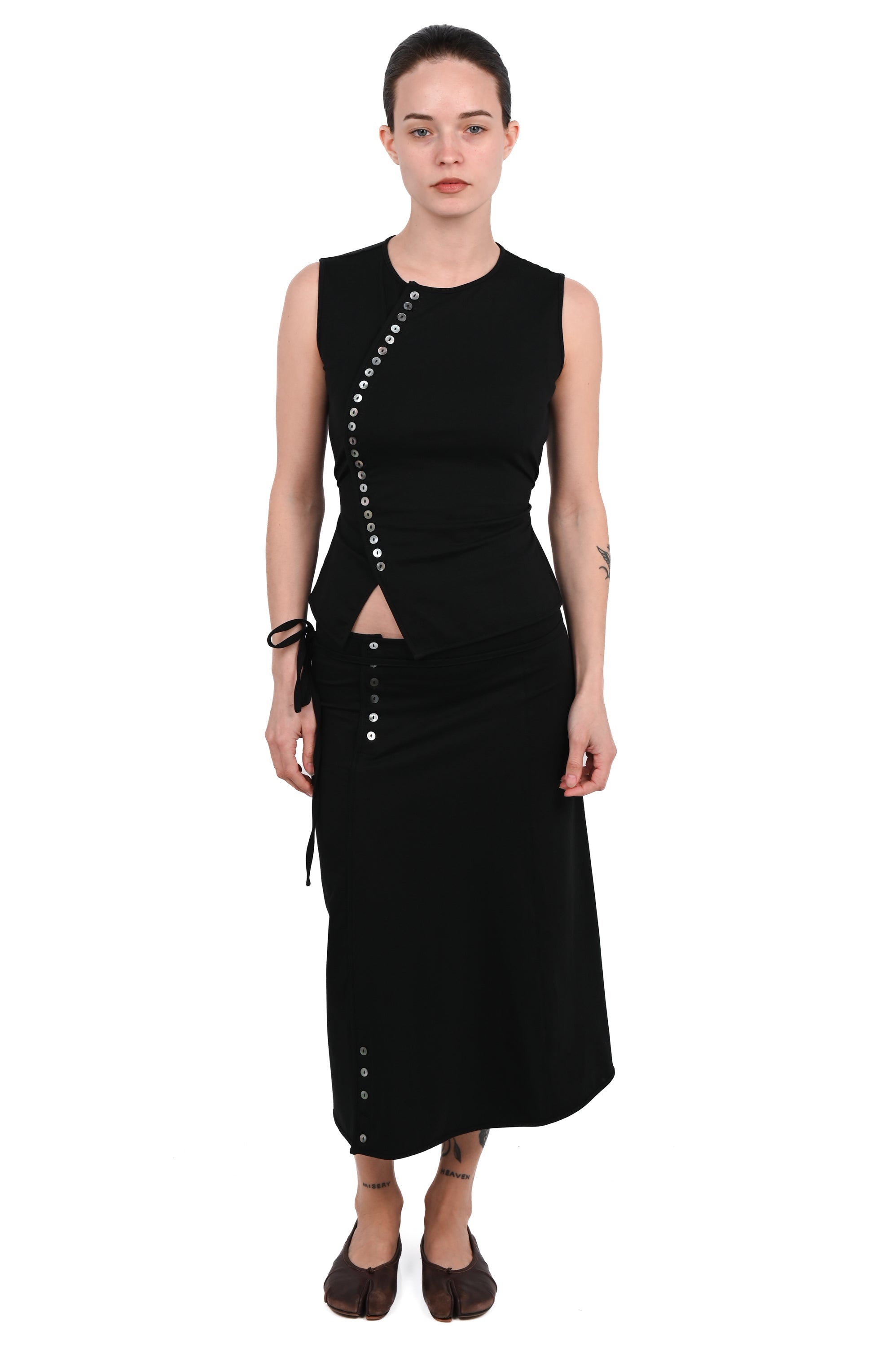 LOVETHANKS - Caro Sleeveless Top - Black