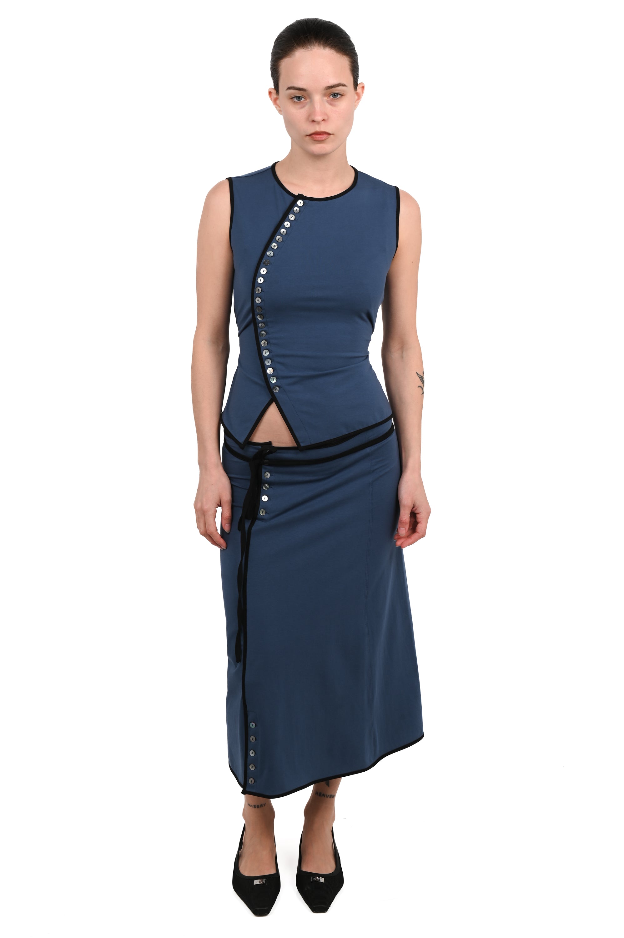 LOVETHANKS - Caro Skirt - Harbor