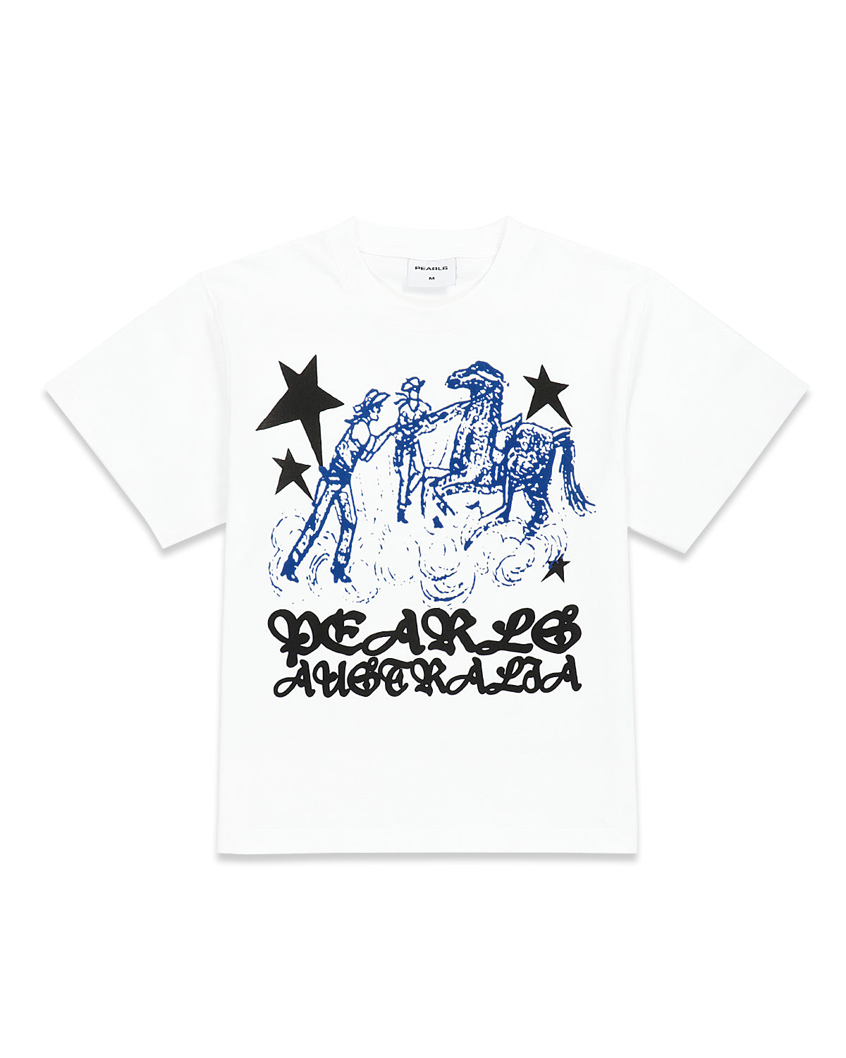 Pearls - Lasso Tee - White