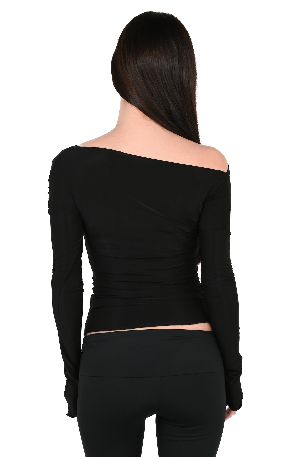 Hydra Opia - Twisted Long Sleeve - Black