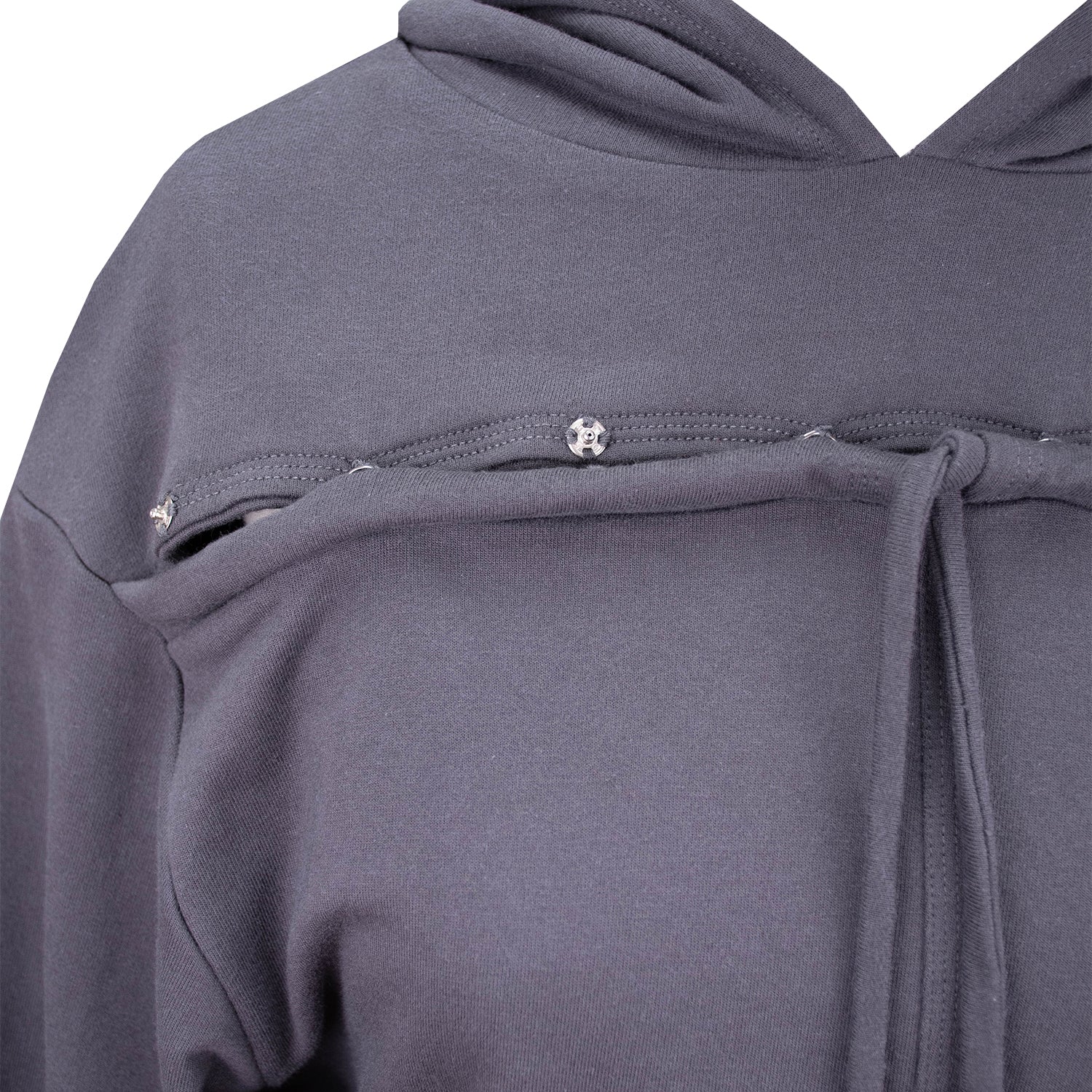 TOILÈ STUDIOS - Slash Hoodie - Charcoal